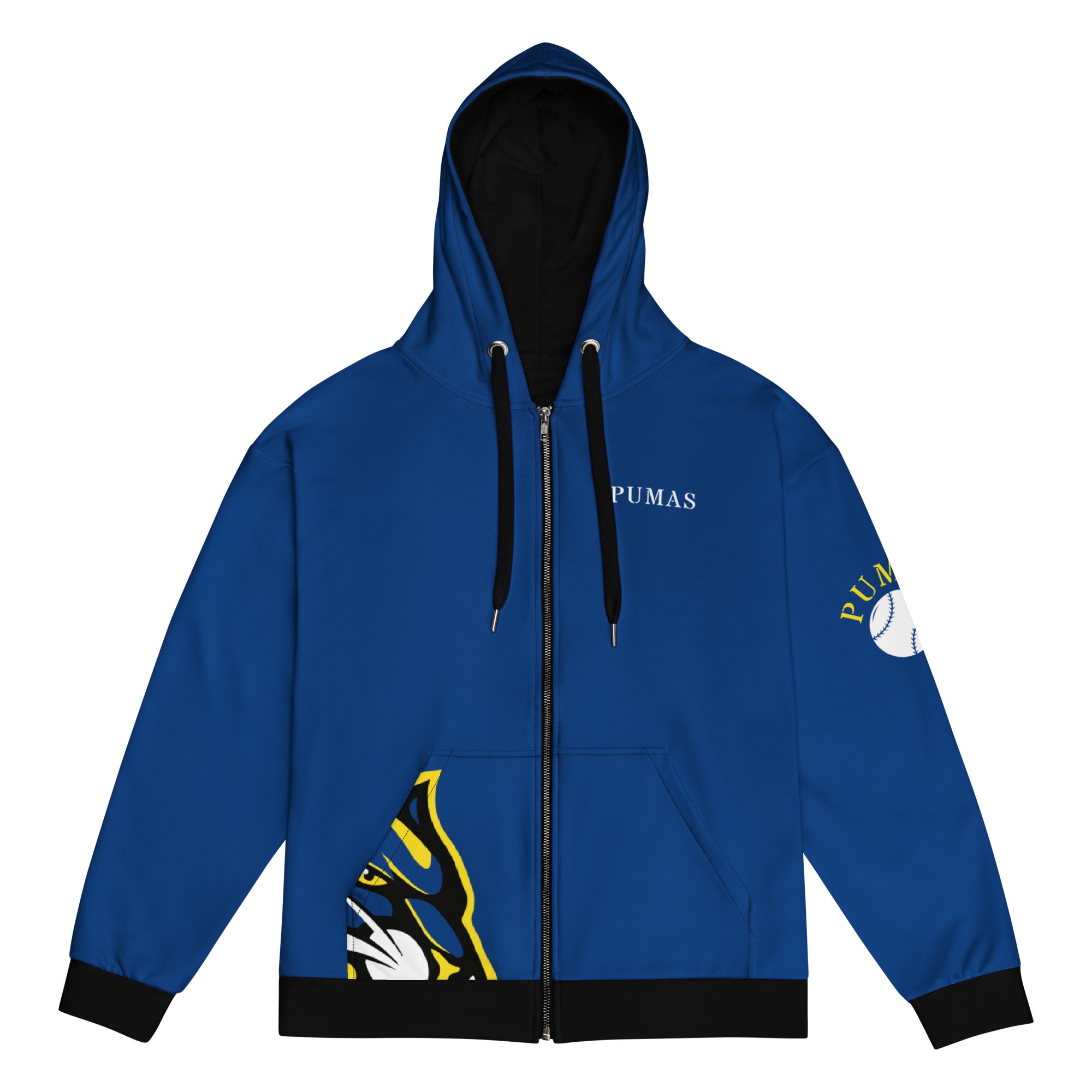 Unisex zip hoodie-Fete Massive