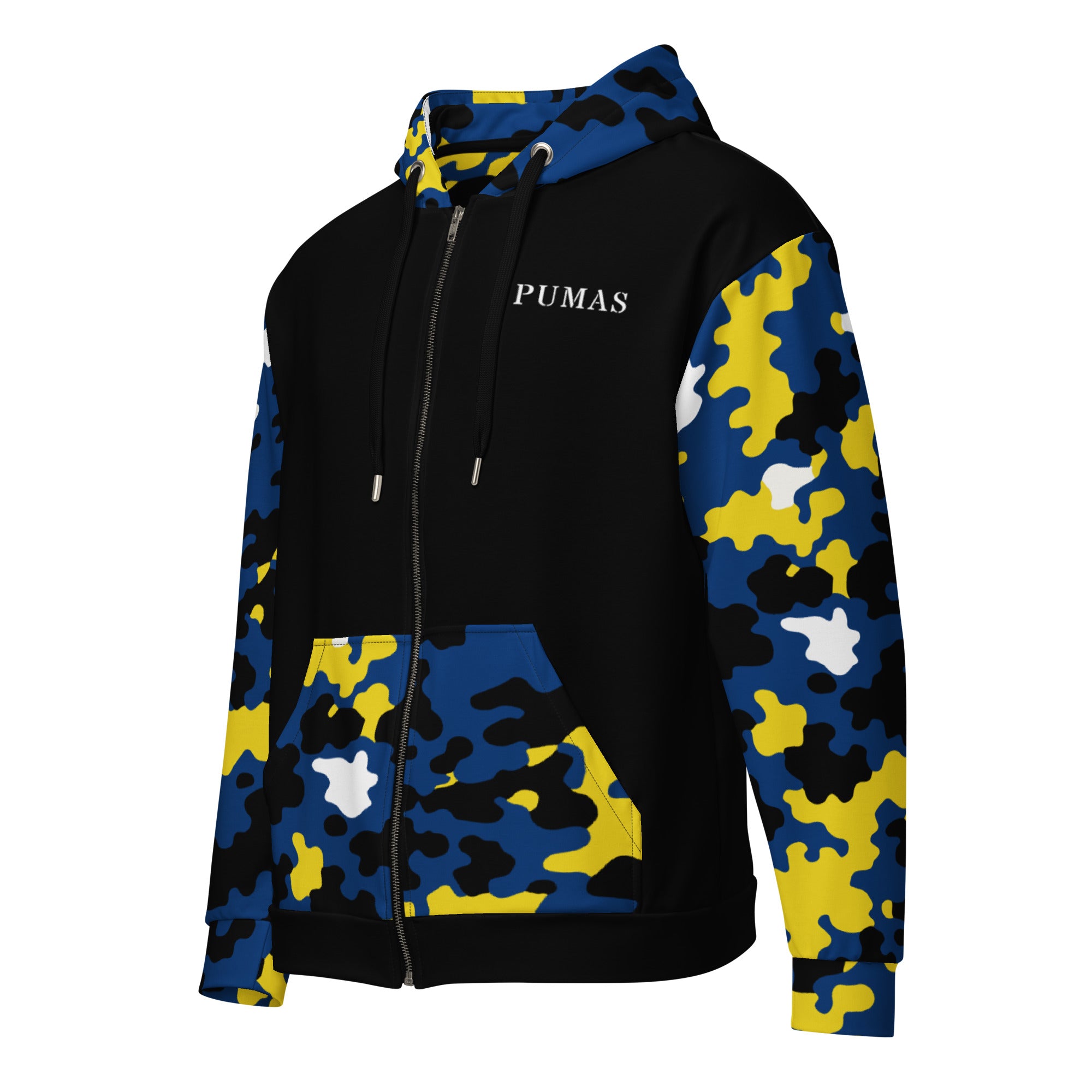 Unisex zip hoodie-Fete Massive