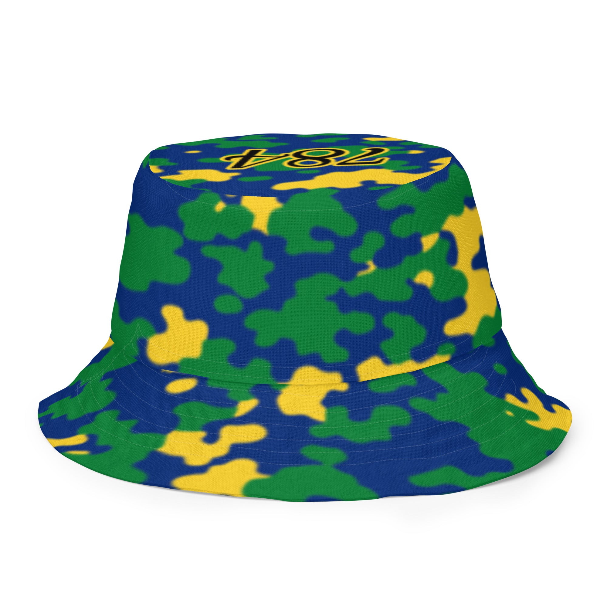 Saint Vincent & The Grenadines CAMO Reversible bucket hat-Fete Massive