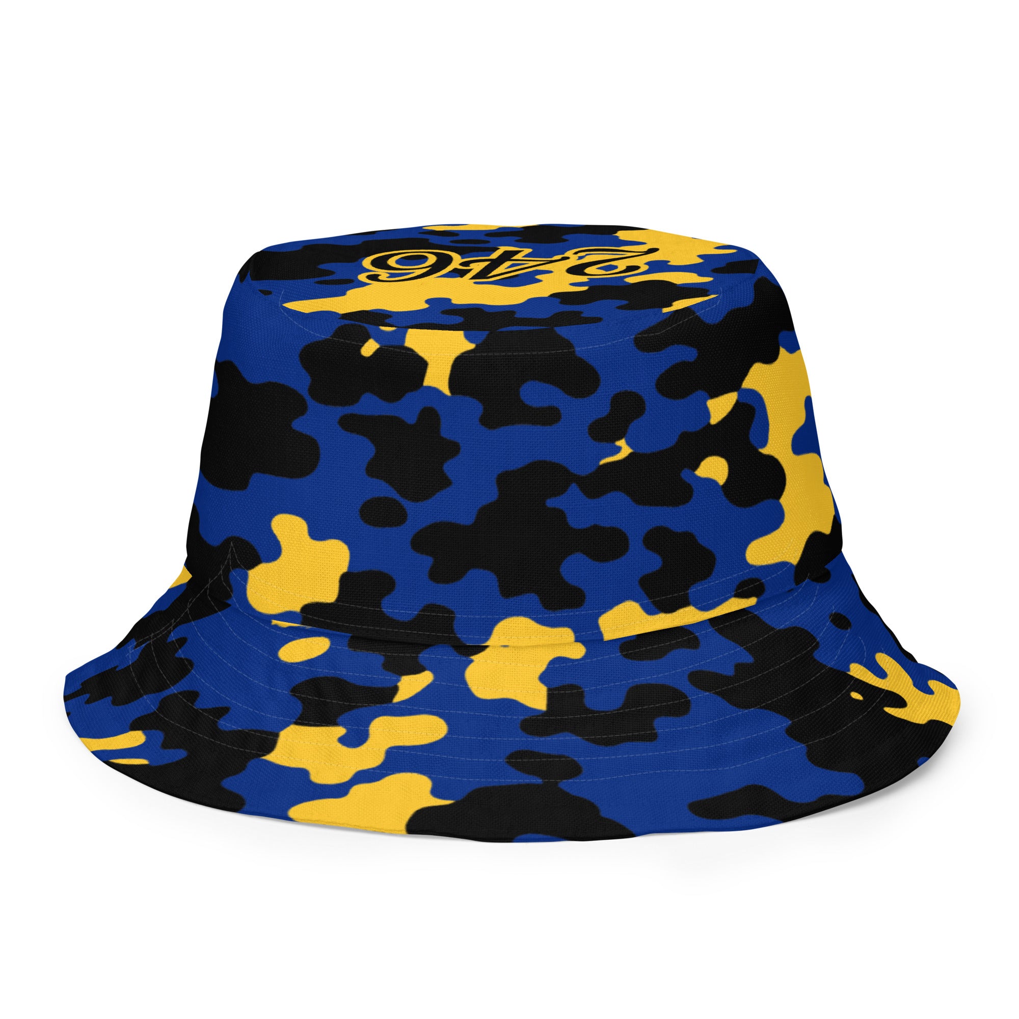 Barbados CAMO Reversible bucket hat-Fete Massive