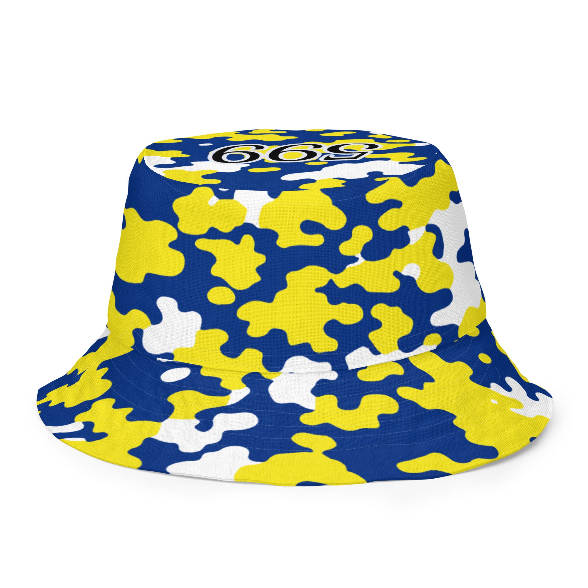 Curacao CAMO Reversible bucket hat-Fete Massive