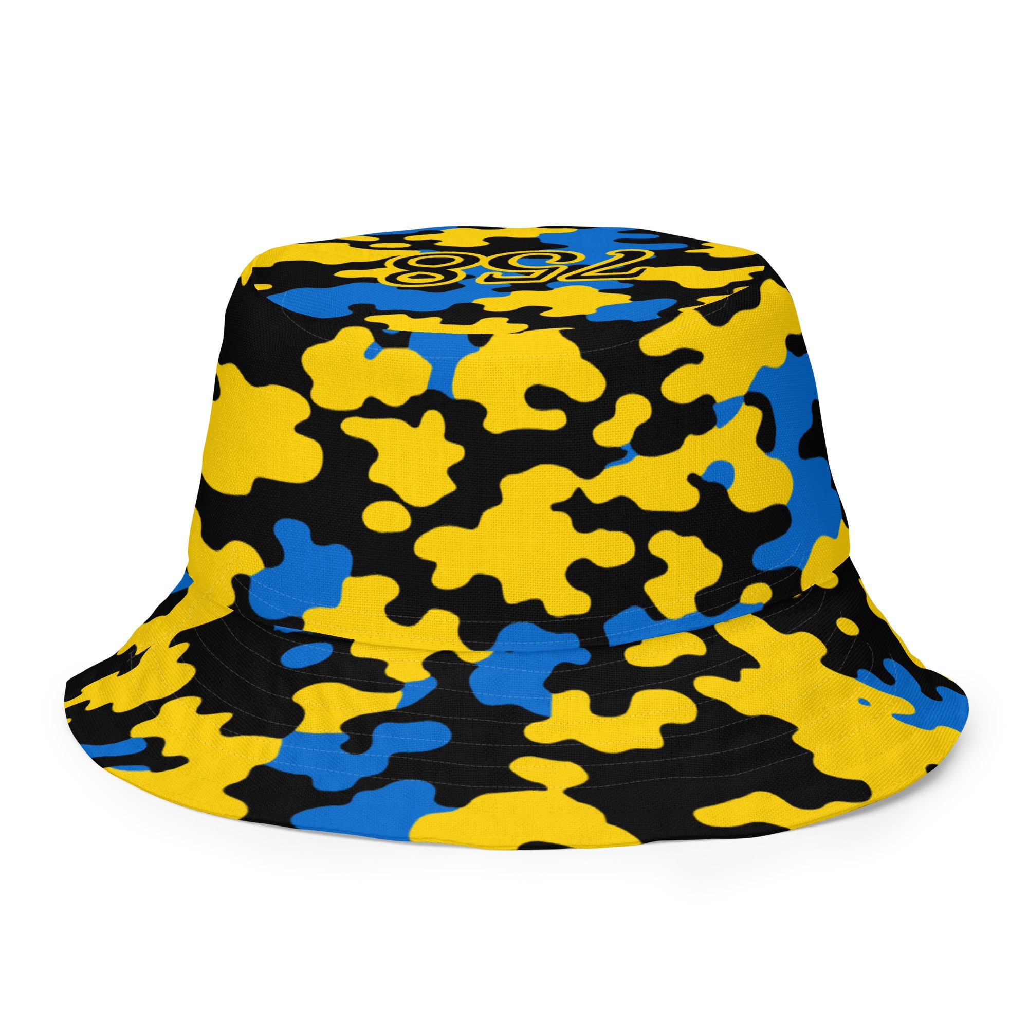 St. Lucia CAMO Reversible bucket hat-Fete Massive