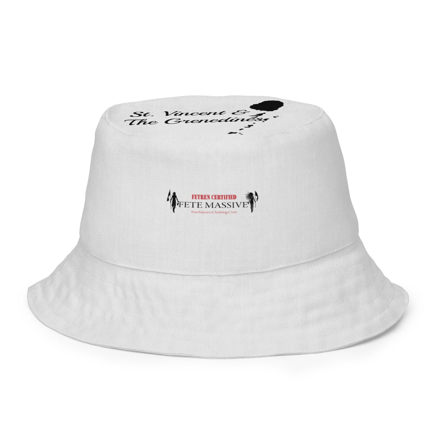 Saint Vincent & The Grenadines CAMO Reversible bucket hat