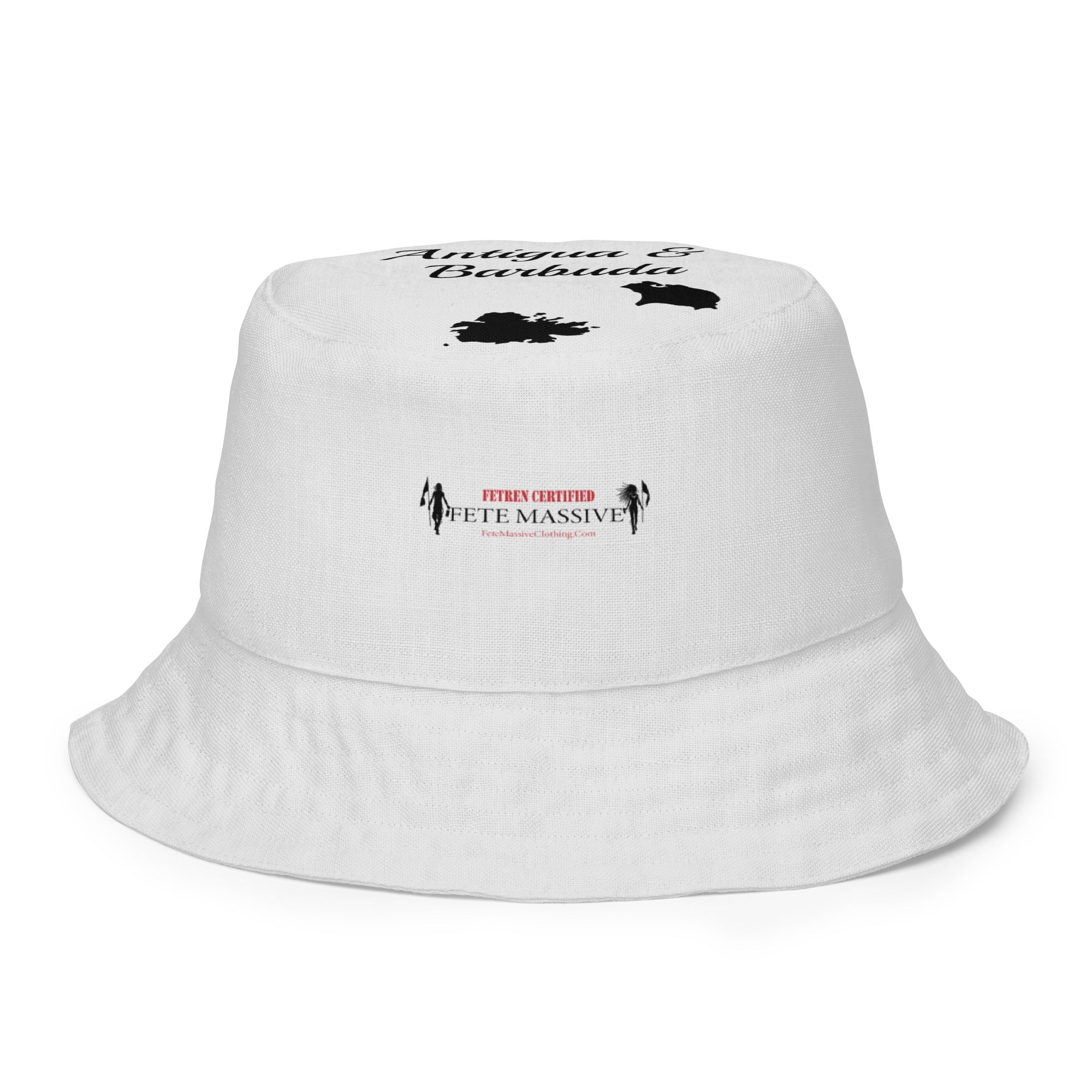 Antigua & Barbuda CAMO Reversible bucket hat-Fete Massive