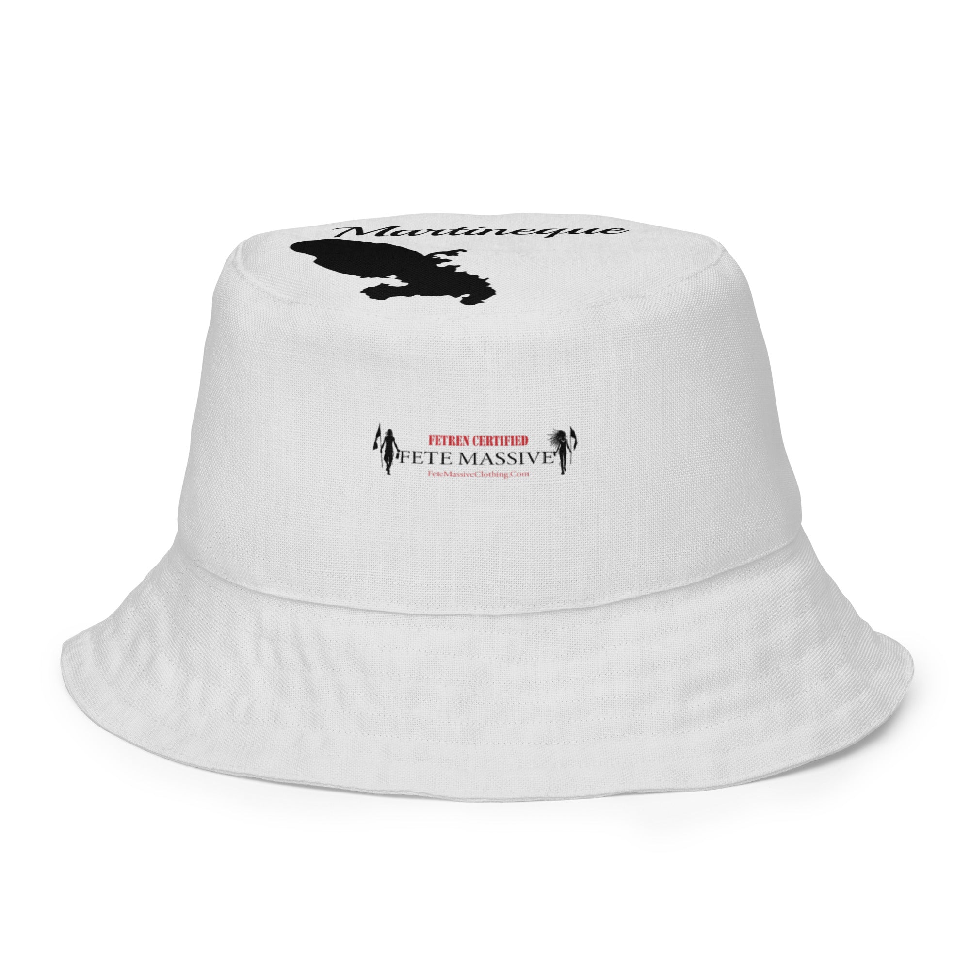 Martinique CAMO Reversible bucket hat-Fete Massive