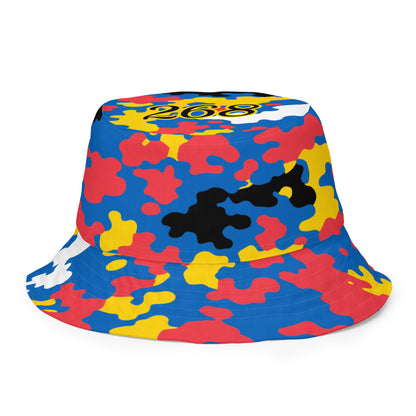 Antigua & Barbuda CAMO Reversible bucket hat-Fete Massive