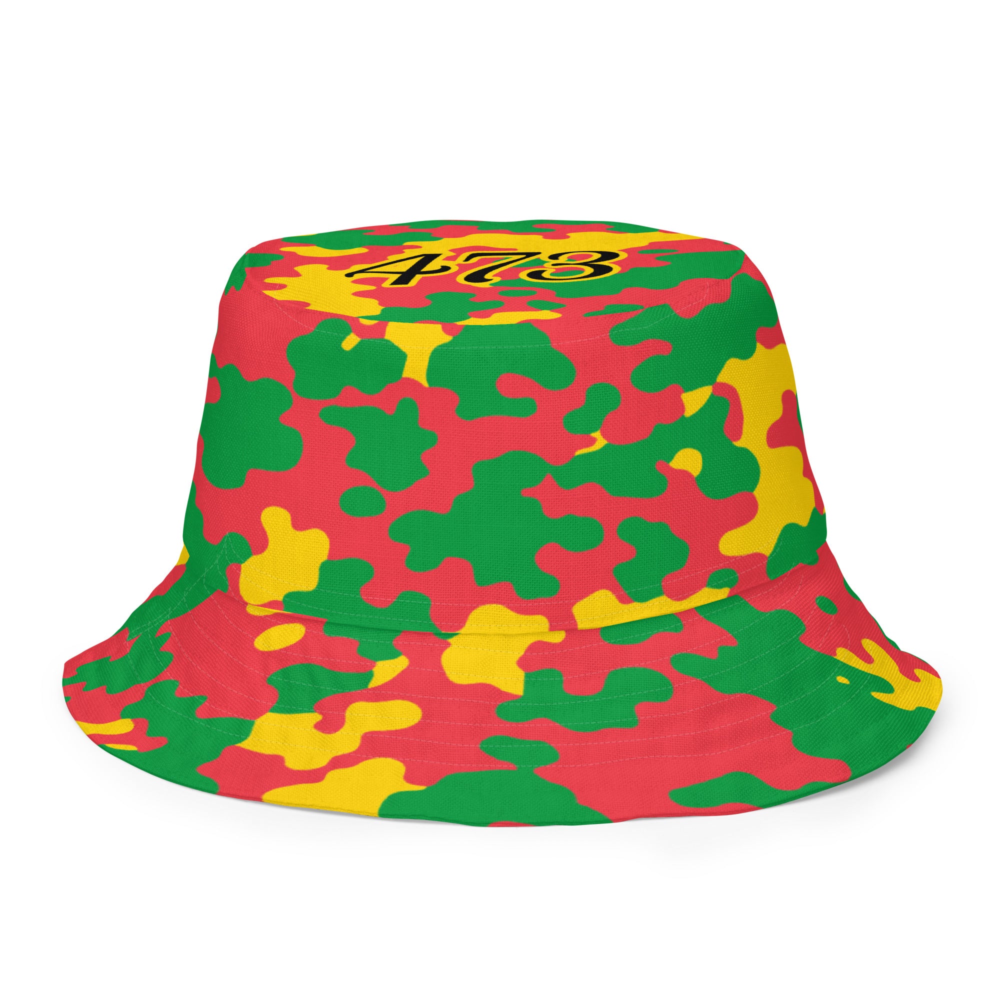 Grenada CAMO Reversible bucket hat-Fete Massive