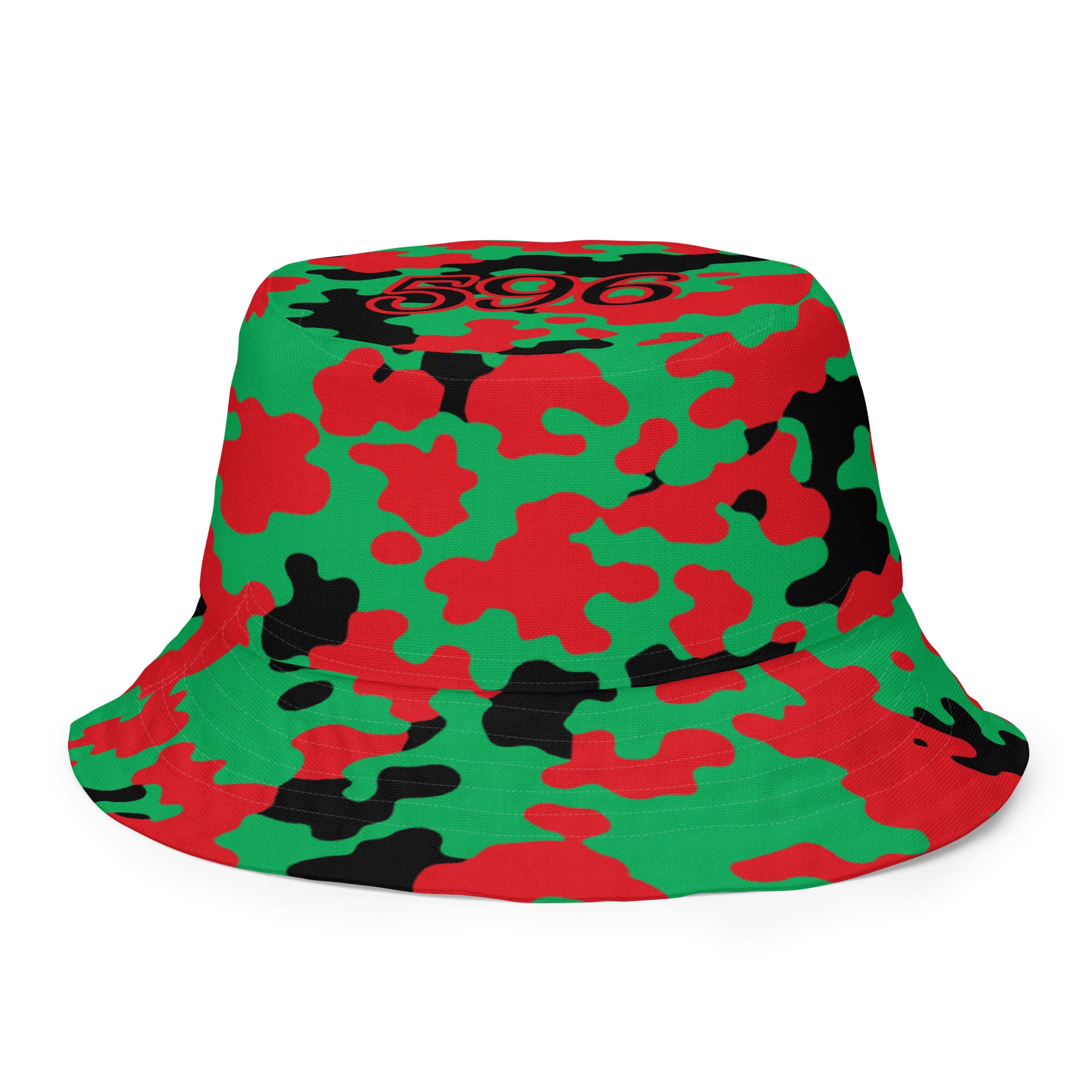 Martinique CAMO Reversible bucket hat-Fete Massive