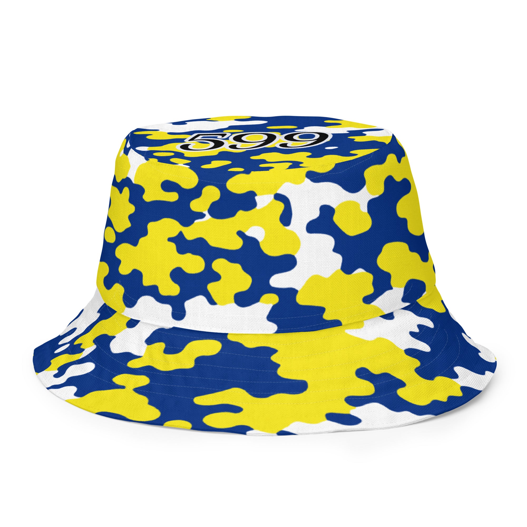 Curacao CAMO Reversible bucket hat-Fete Massive