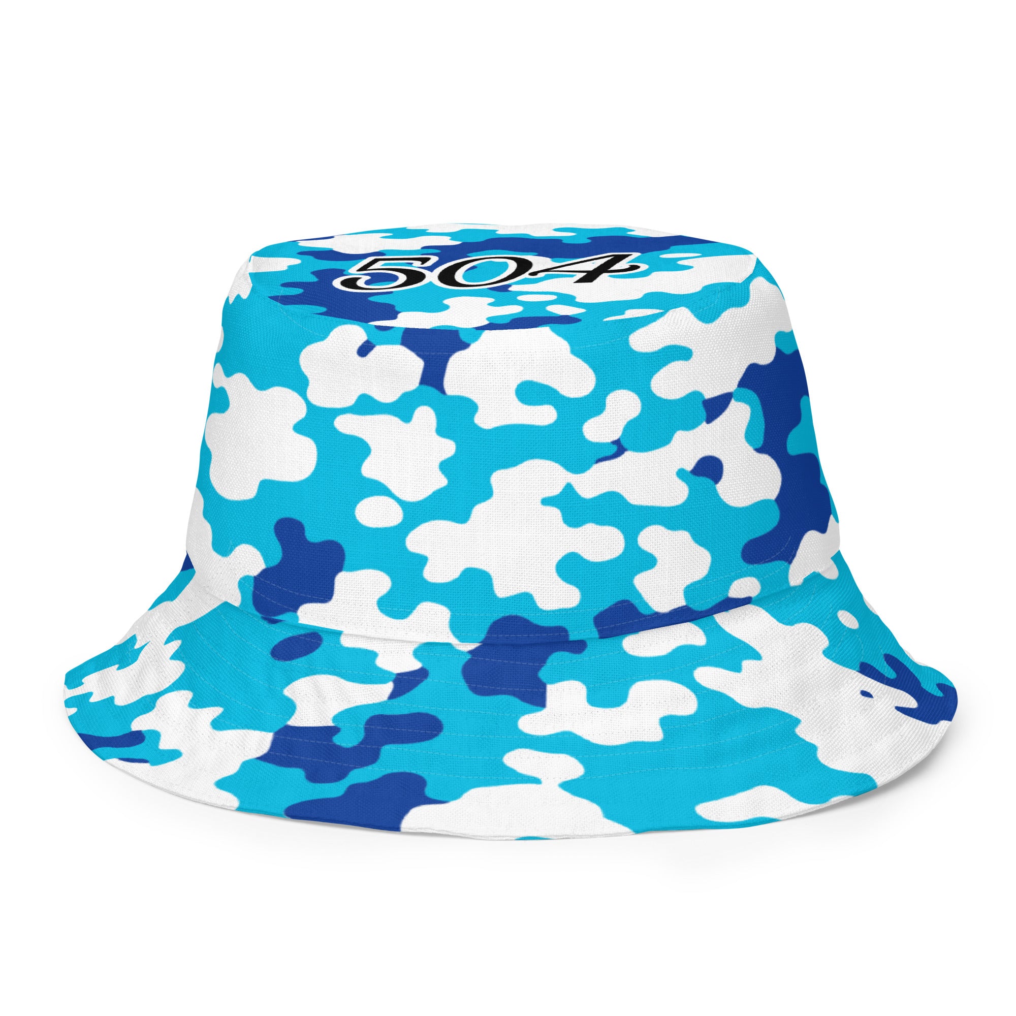 Roatan Honduras CAMO Reversible bucket hat-Fete Massive