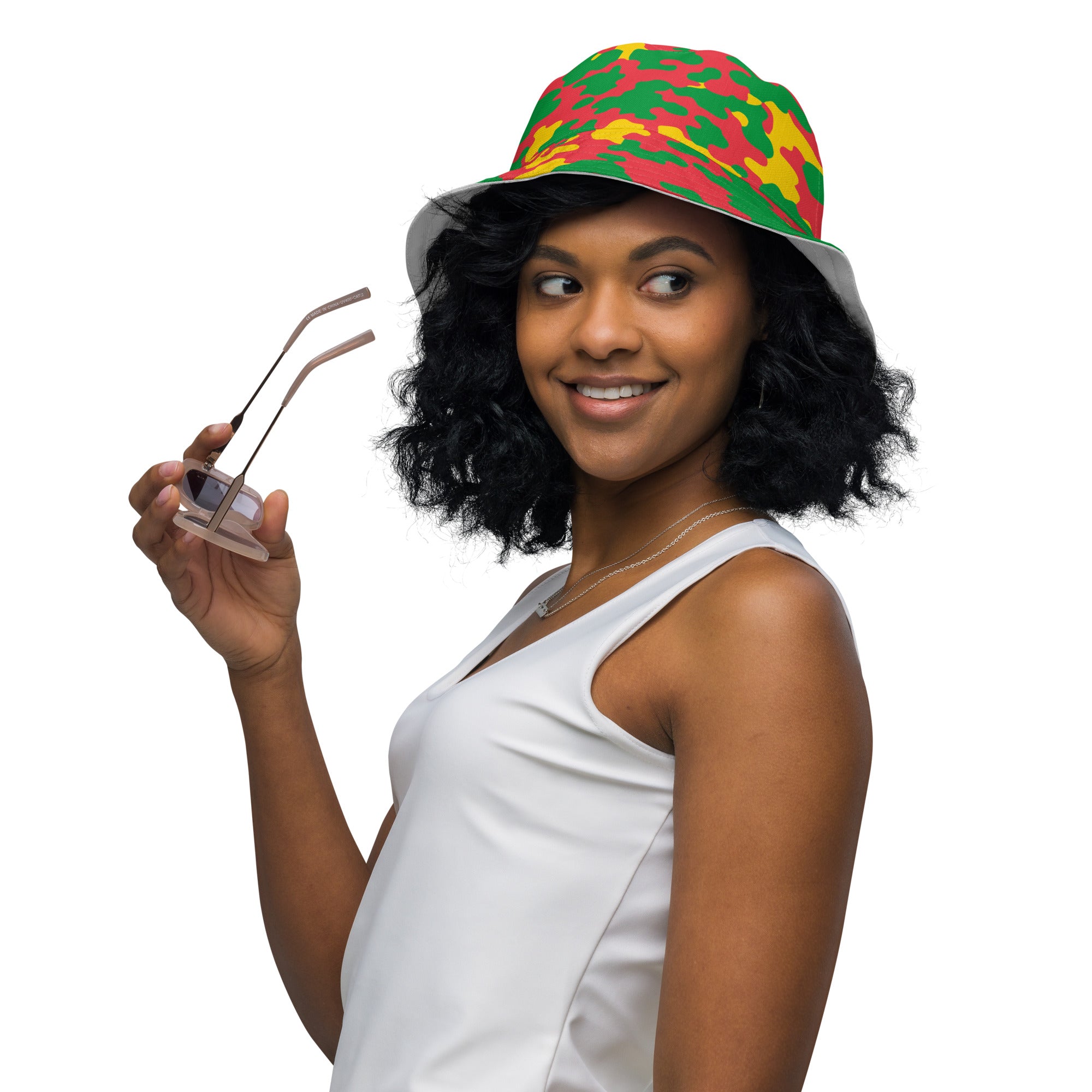 Grenada CAMO Reversible bucket hat-Fete Massive