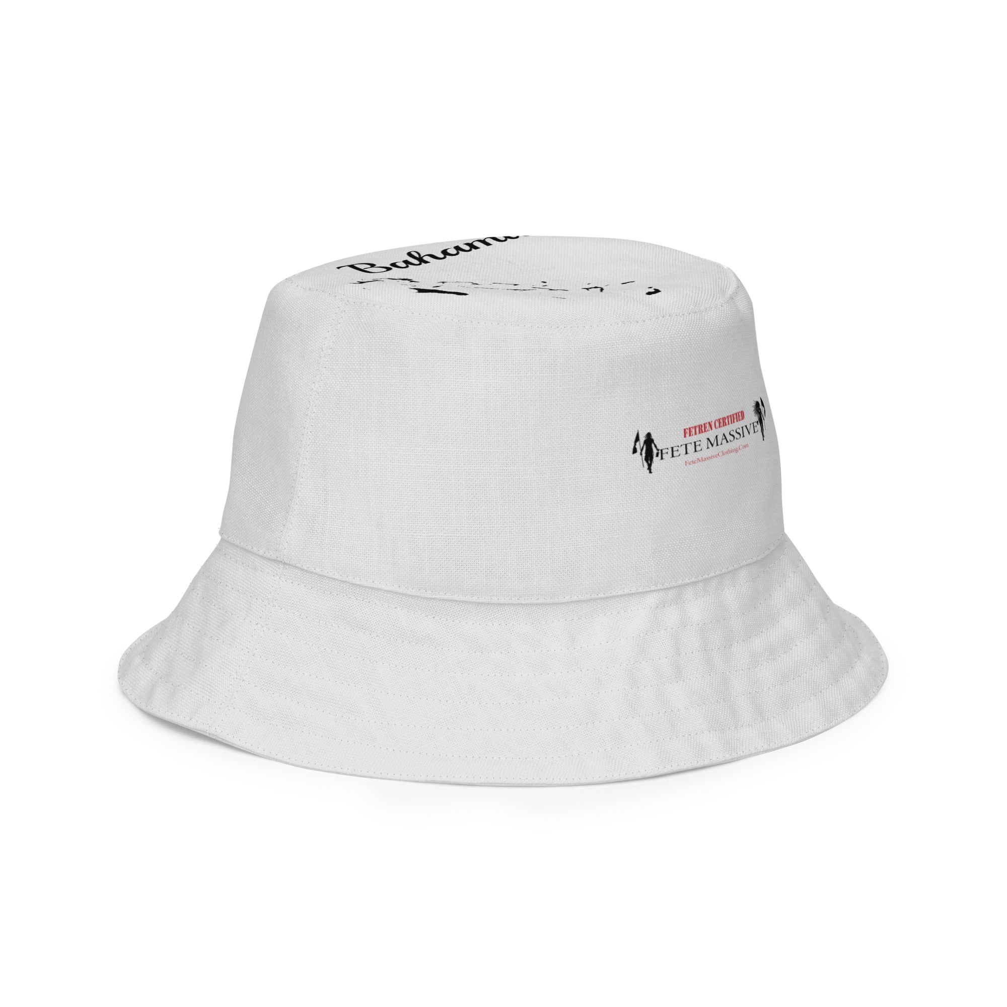 Bahamas CAMO Reversible bucket hat-Fete Massive