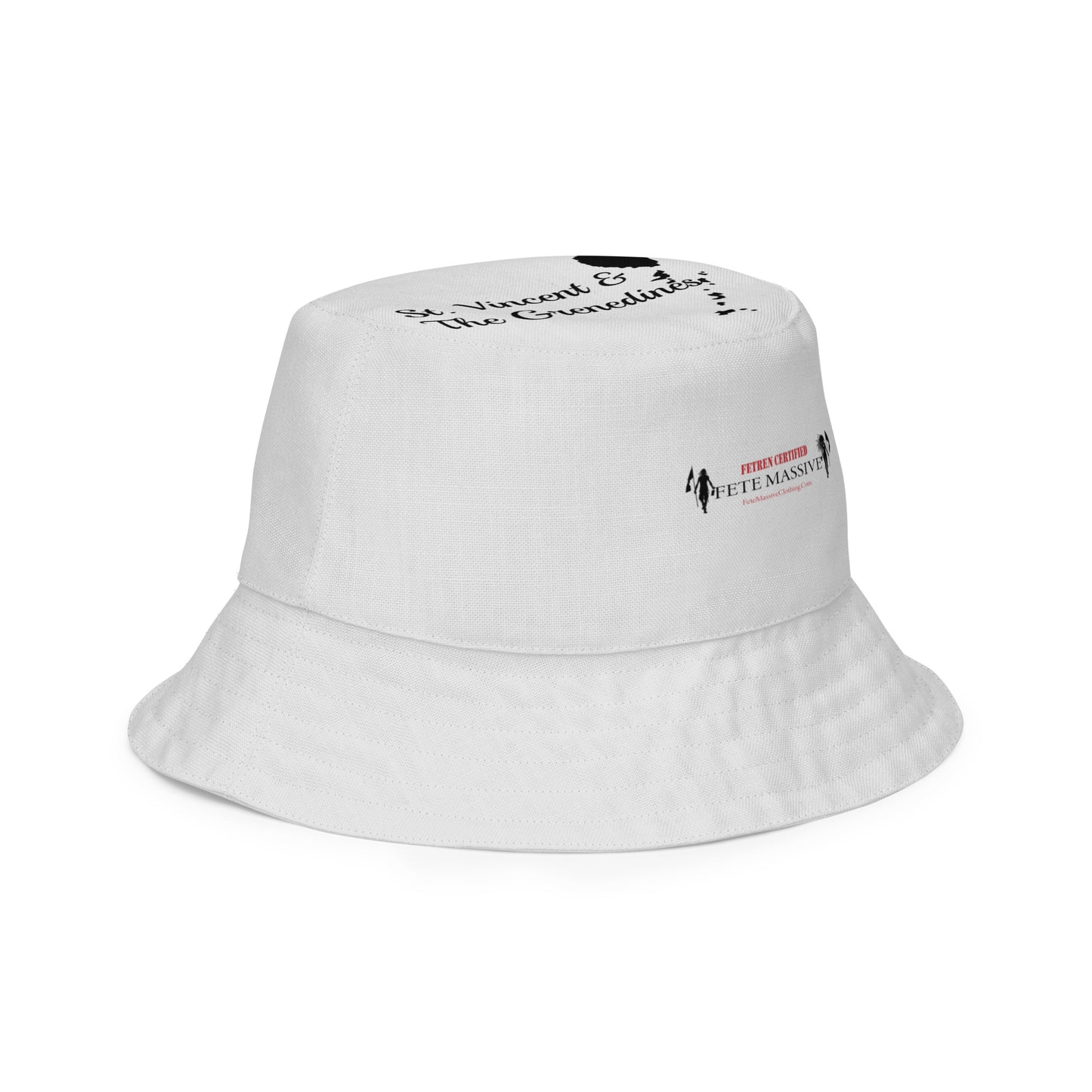 Saint Vincent & The Grenadines CAMO Reversible bucket hat