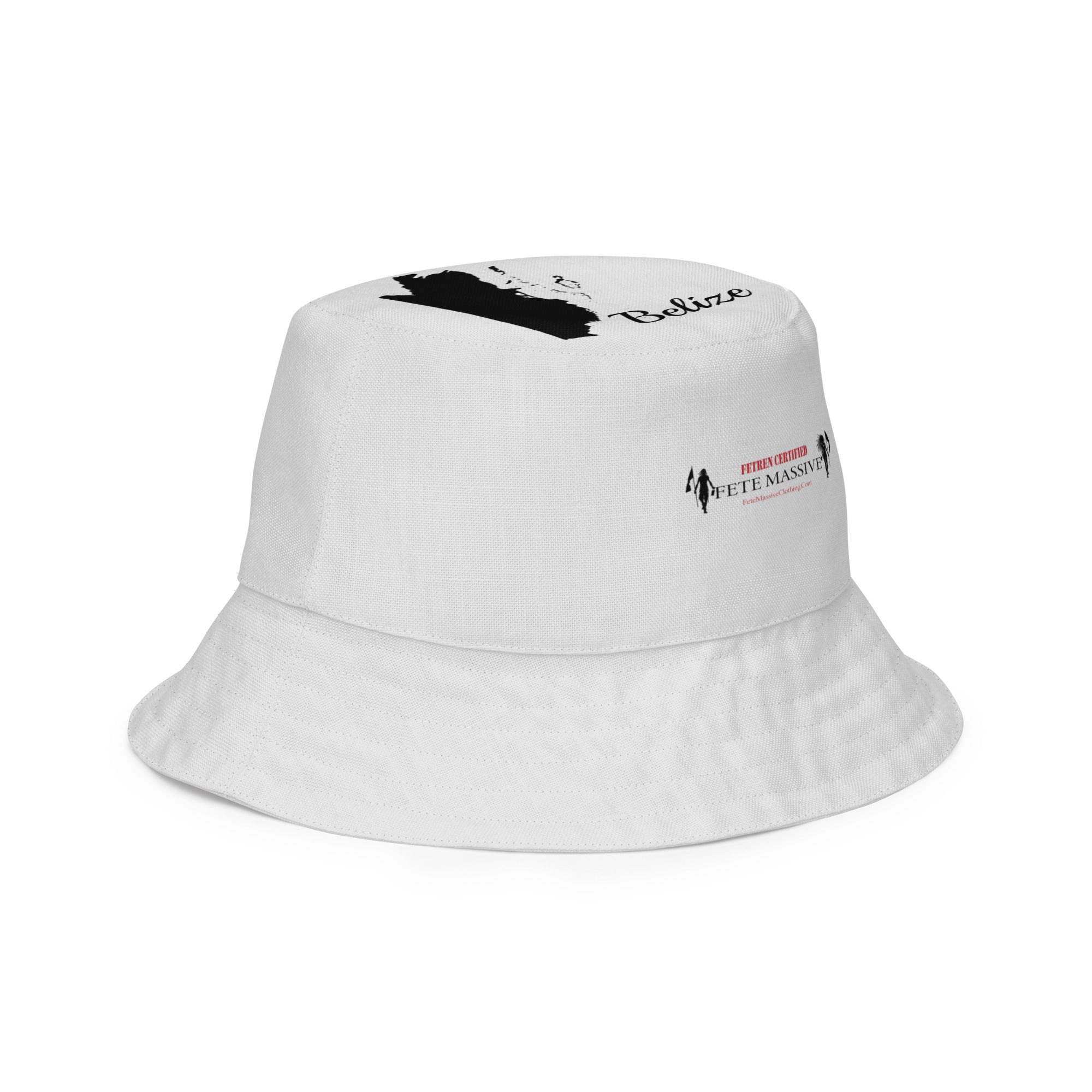 Belize CAMO Reversible bucket hat-Fete Massive