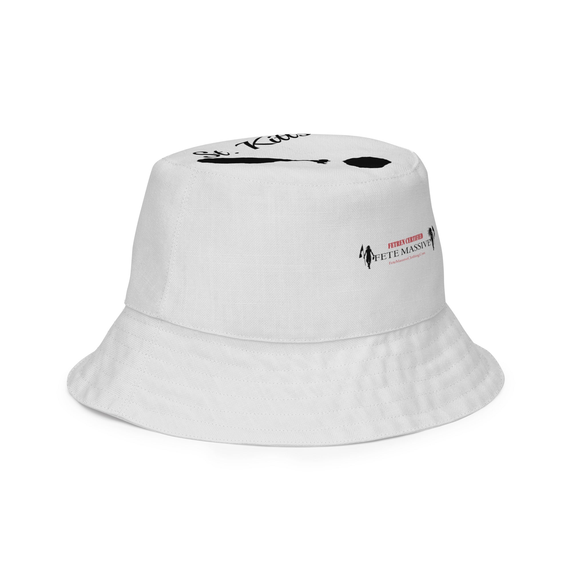 St. Kitts CAMO Reversible bucket hat-Fete Massive