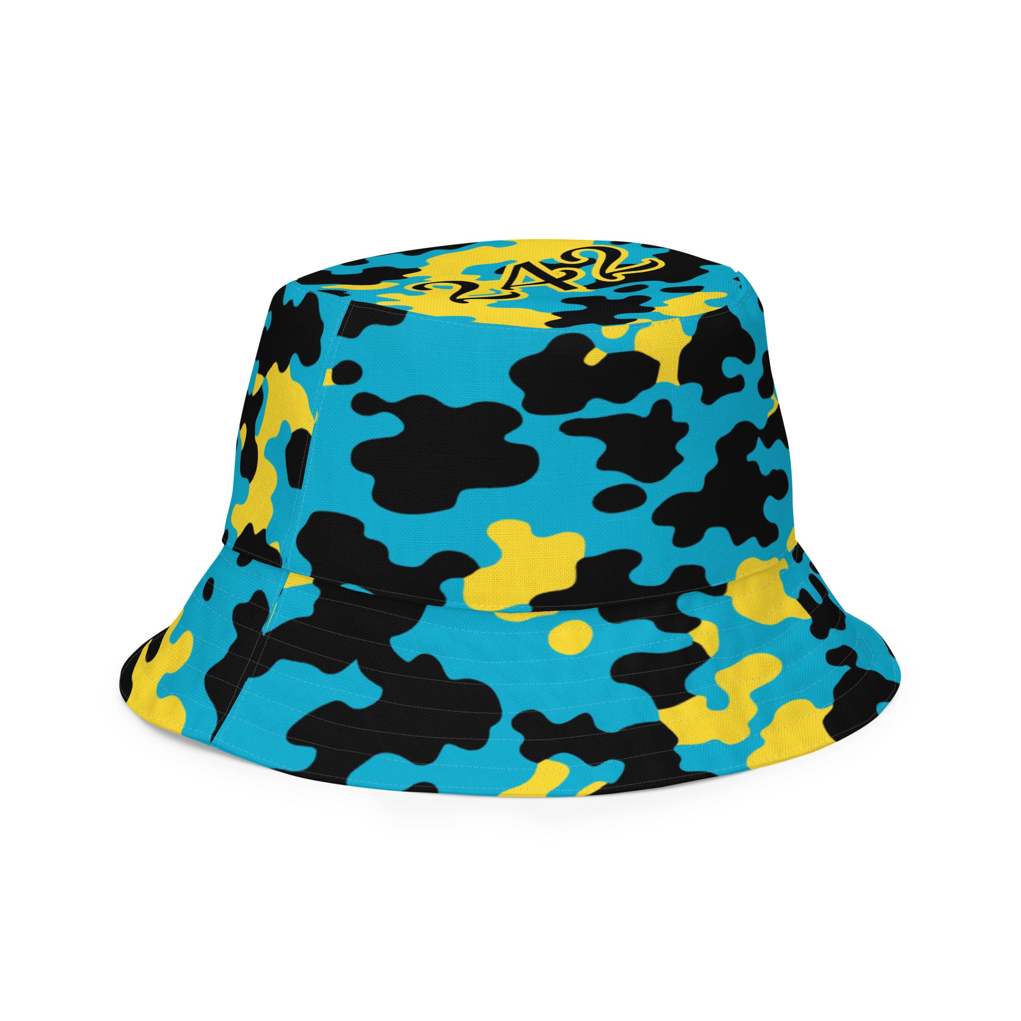 Bahamas CAMO Reversible bucket hat-Fete Massive