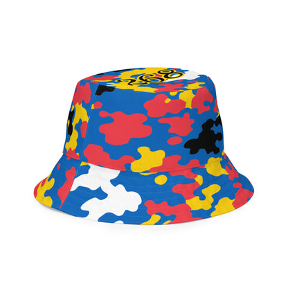 Antigua & Barbuda CAMO Reversible bucket hat-Fete Massive