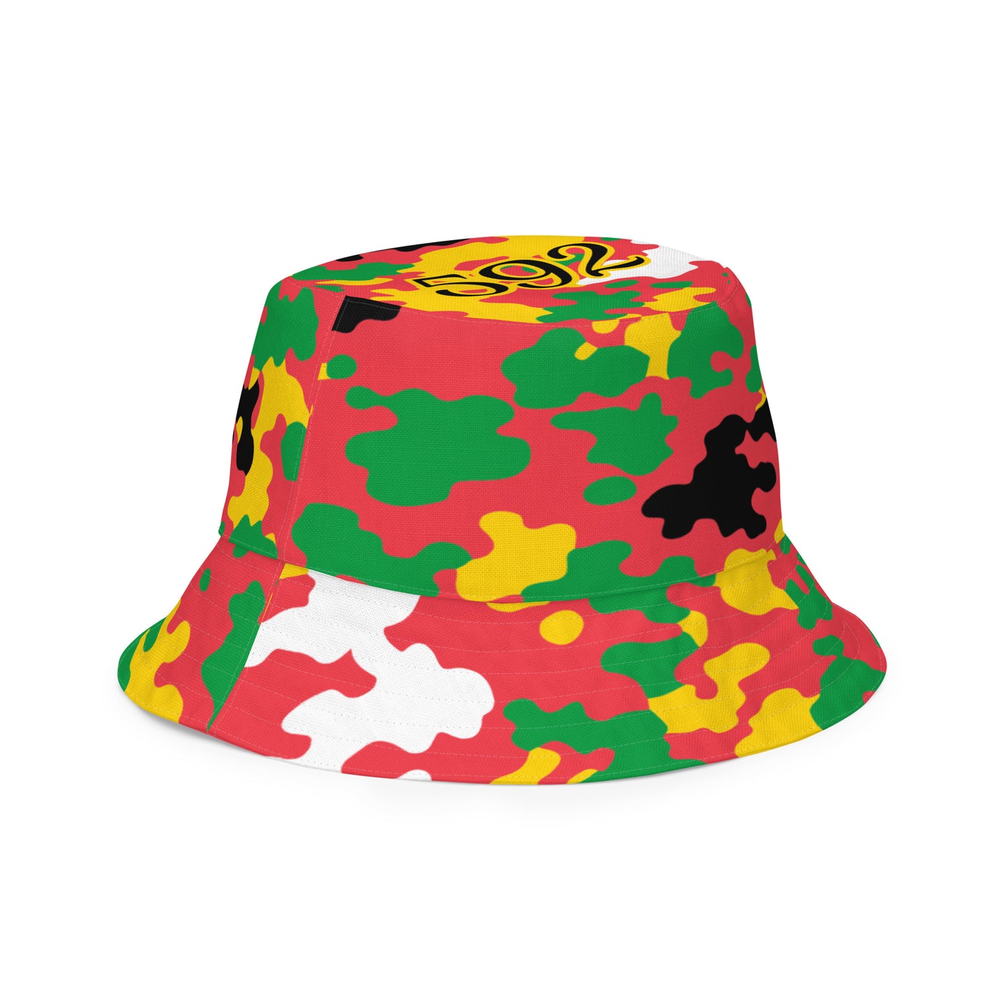 Guyana CAMO Reversible bucket hat