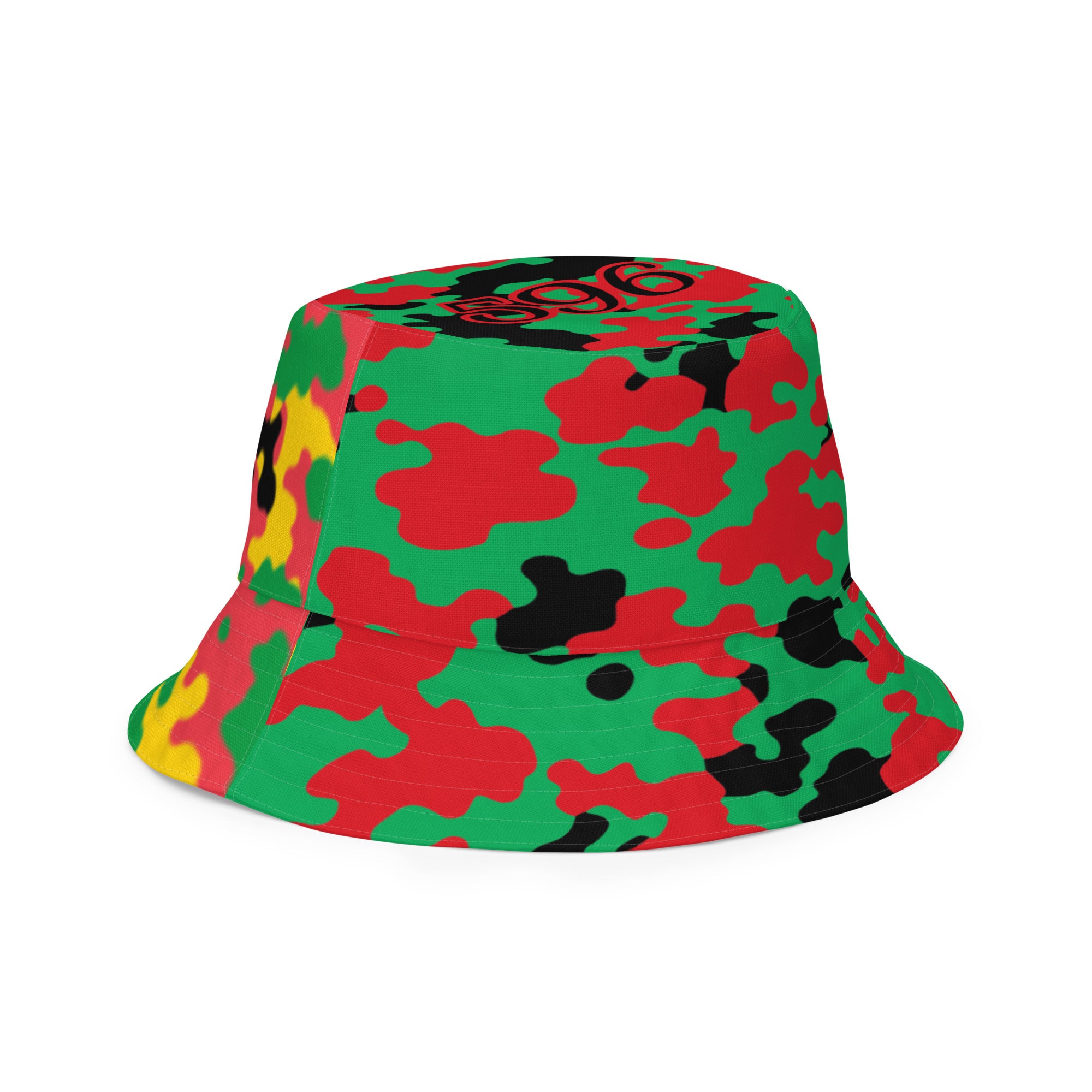 Martinique CAMO Reversible bucket hat-Fete Massive