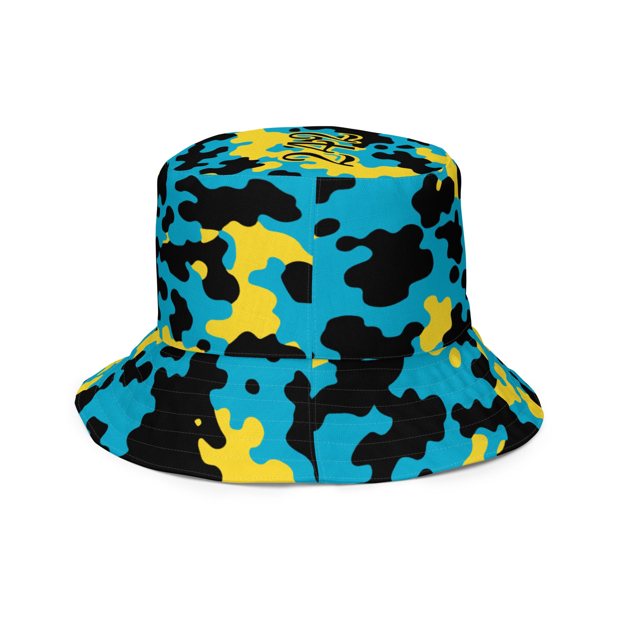 Bahamas CAMO Reversible bucket hat-Fete Massive