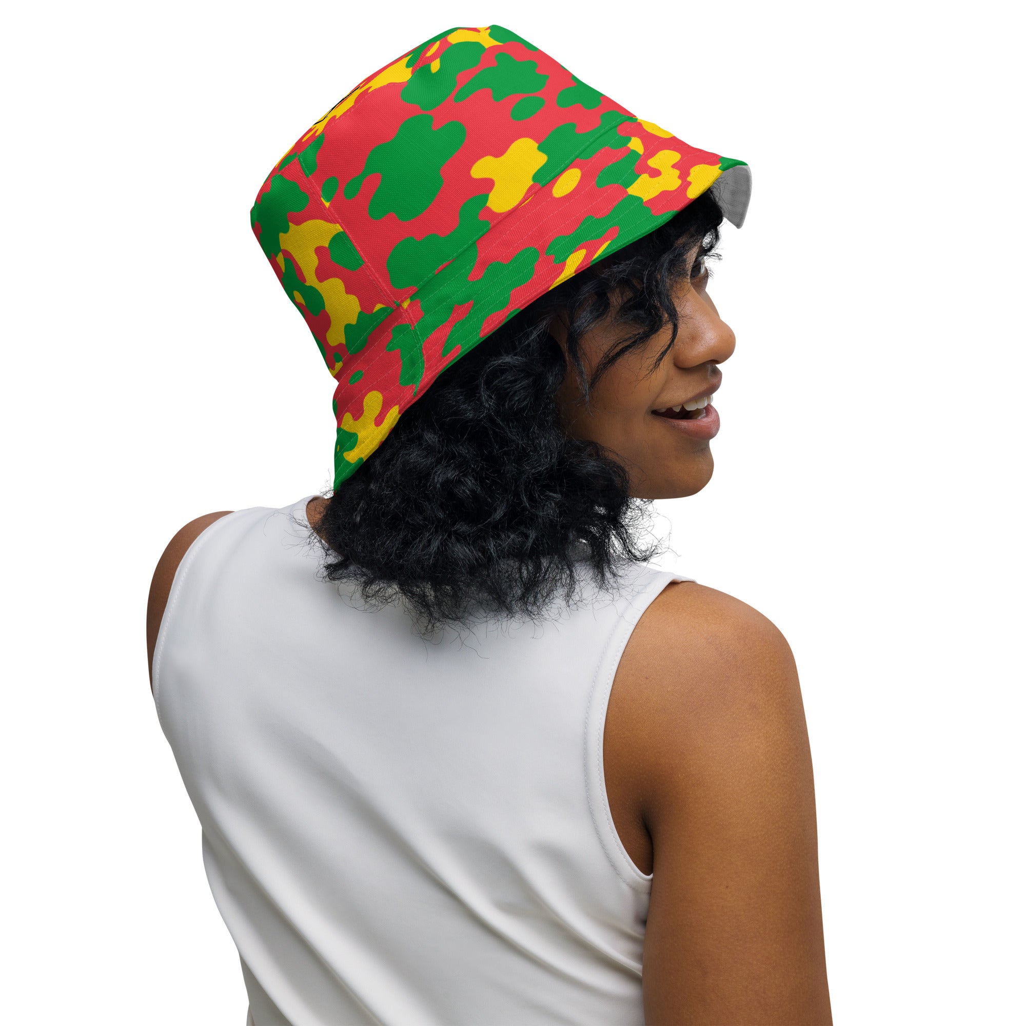 Grenada CAMO Reversible bucket hat-Fete Massive