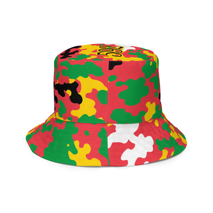 Guyana CAMO Reversible bucket hat