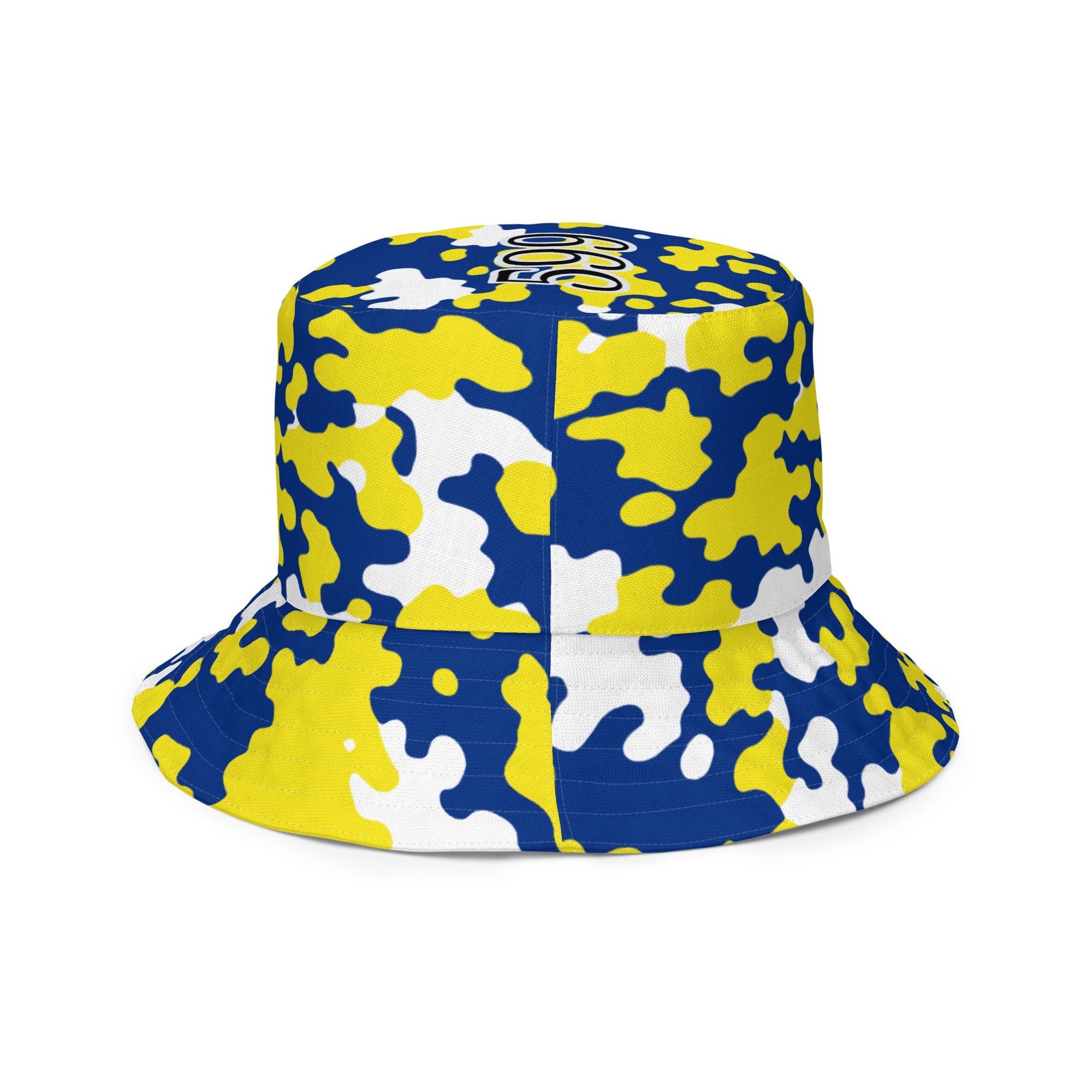 Curacao CAMO Reversible bucket hat-Fete Massive