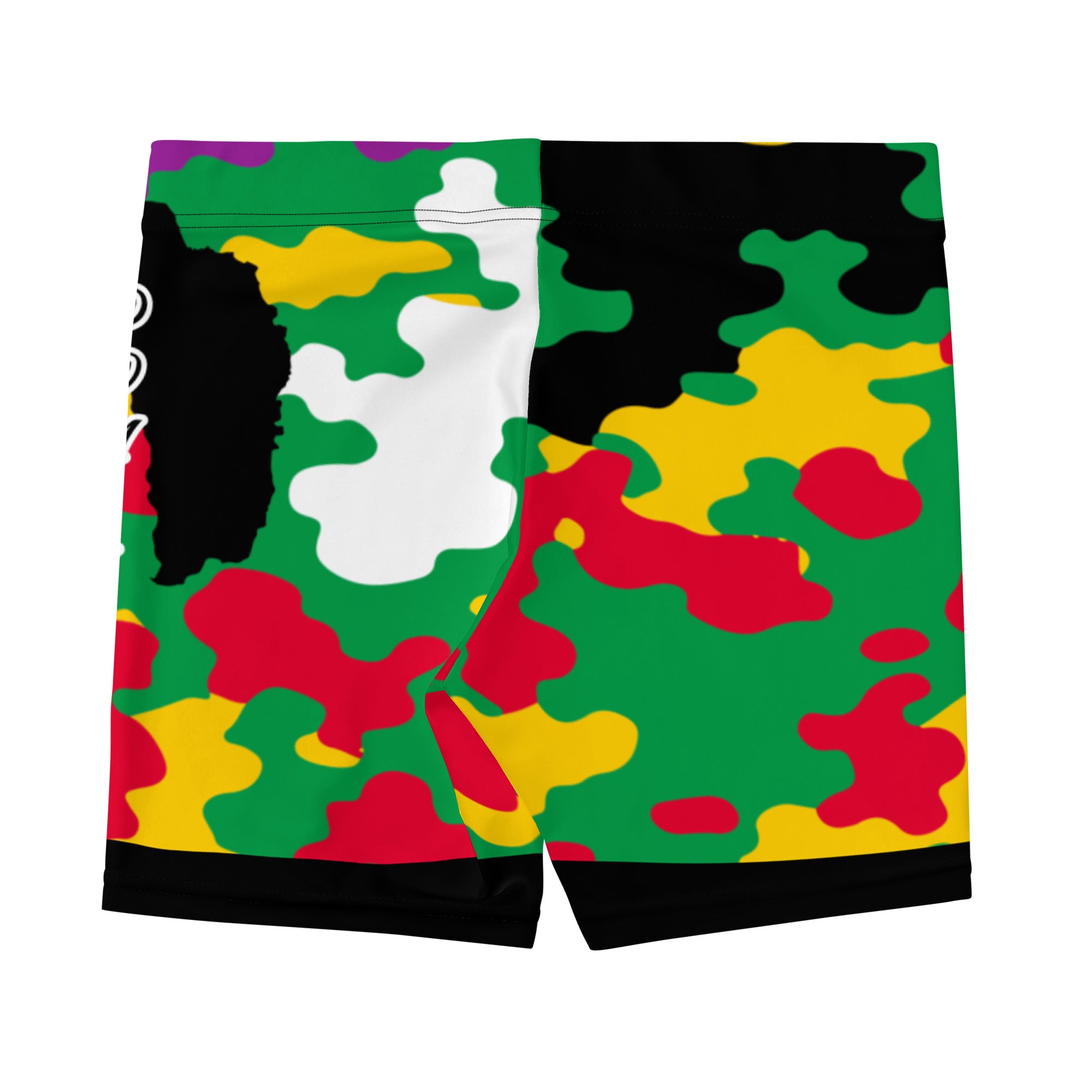 Dominica CAMO Shorts-Fete Massive