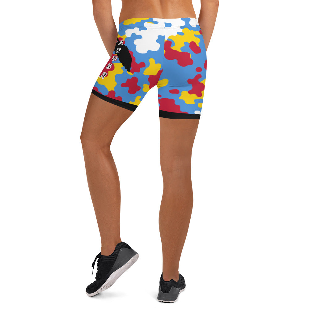 Aruba CAMO Shorts-Fete Massive