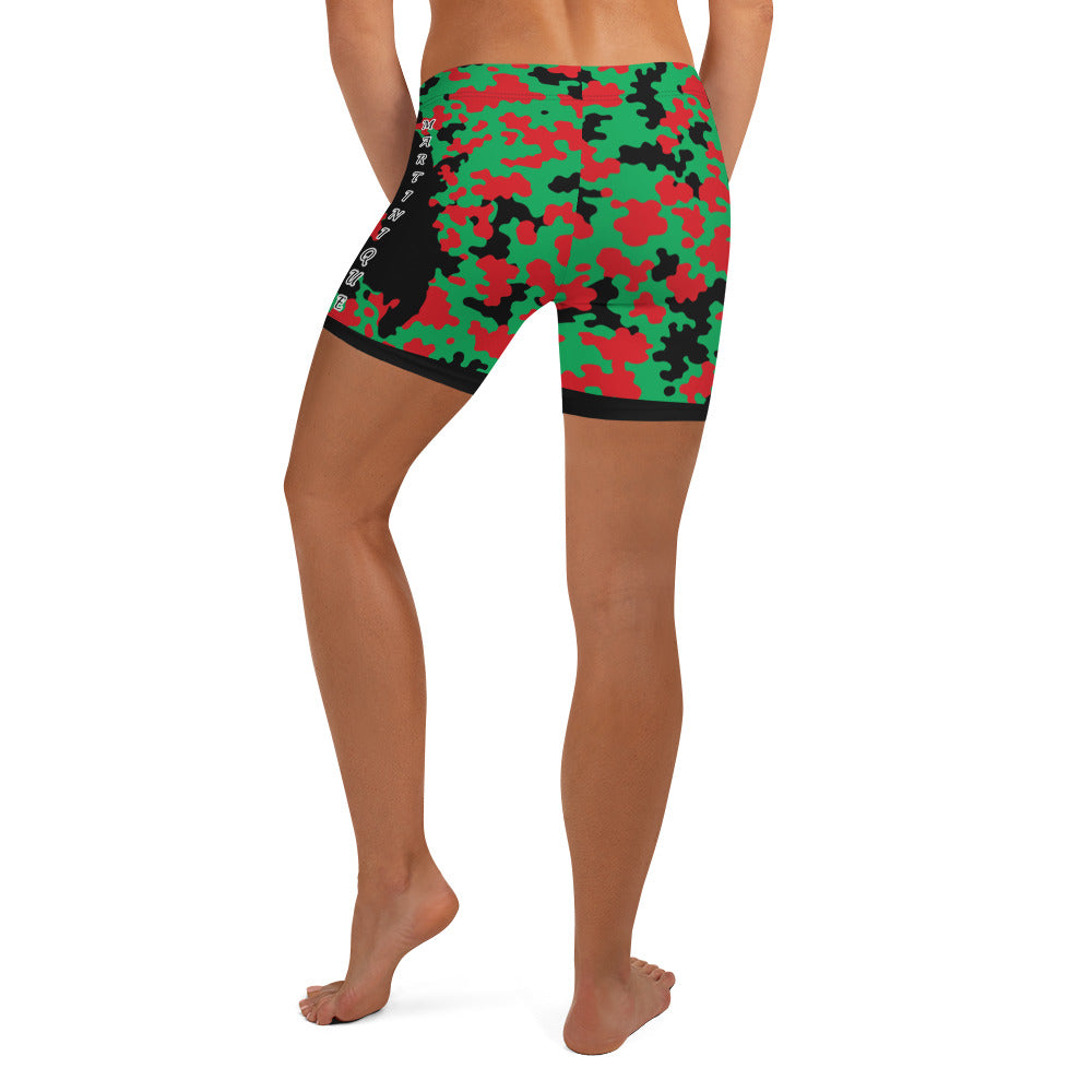 Martinique CAMO Shorts-Fete Massive