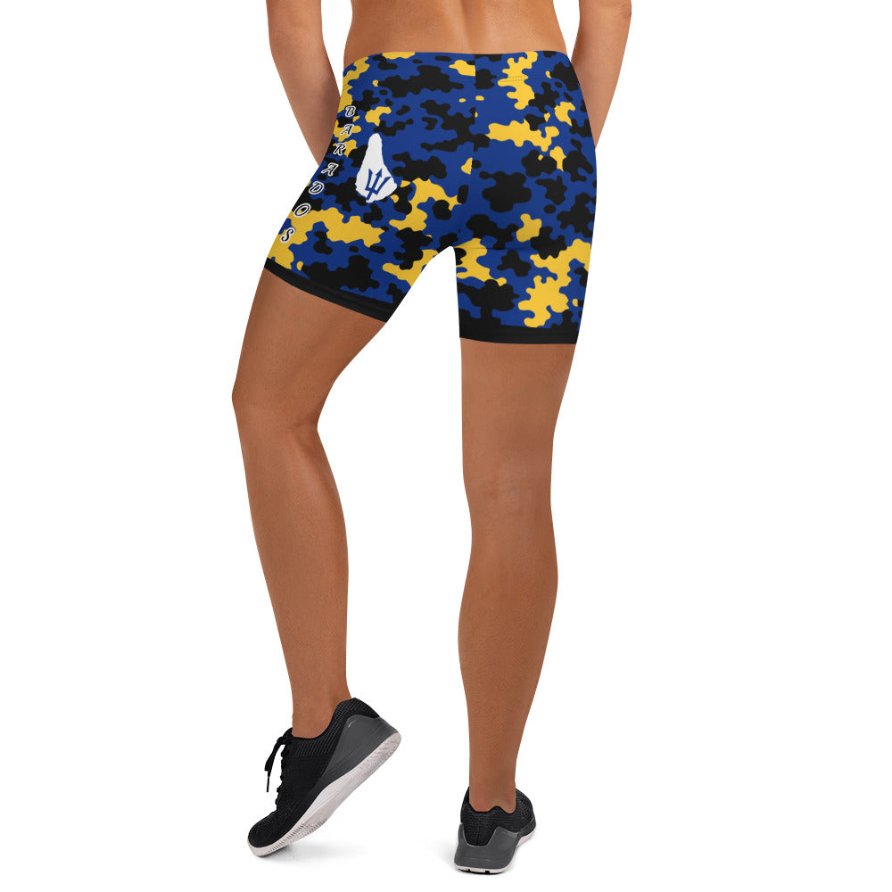 Barbados CAMO Shorts-Fete Massive