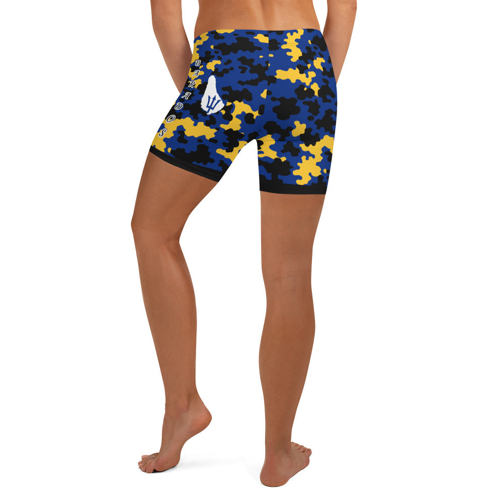 Barbados CAMO Shorts-Fete Massive