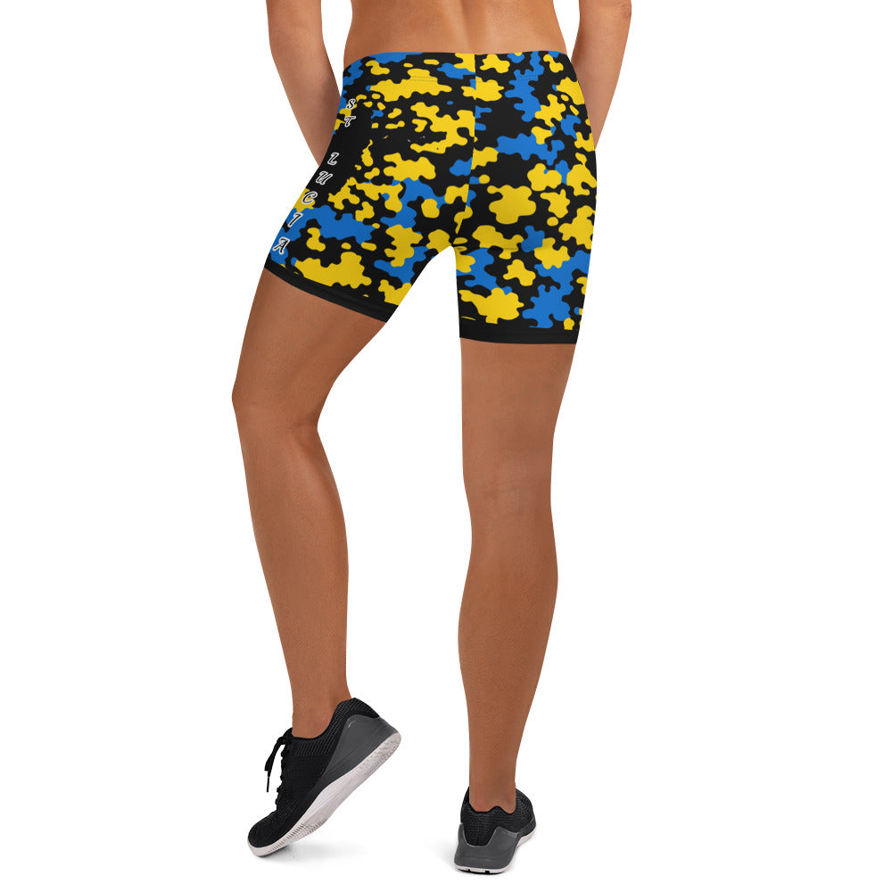 St. Lucia CAMO Shorts-Fete Massive