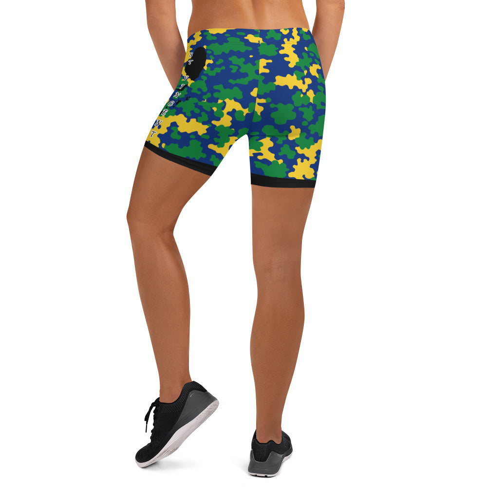 St. Vincent CAMO Shorts-Fete Massive