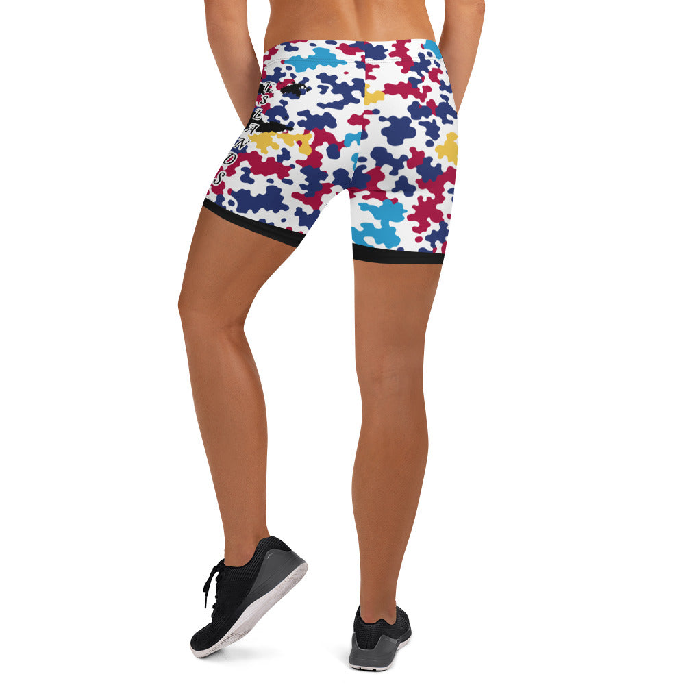 Virgin Islands CAMO Shorts-Fete Massive