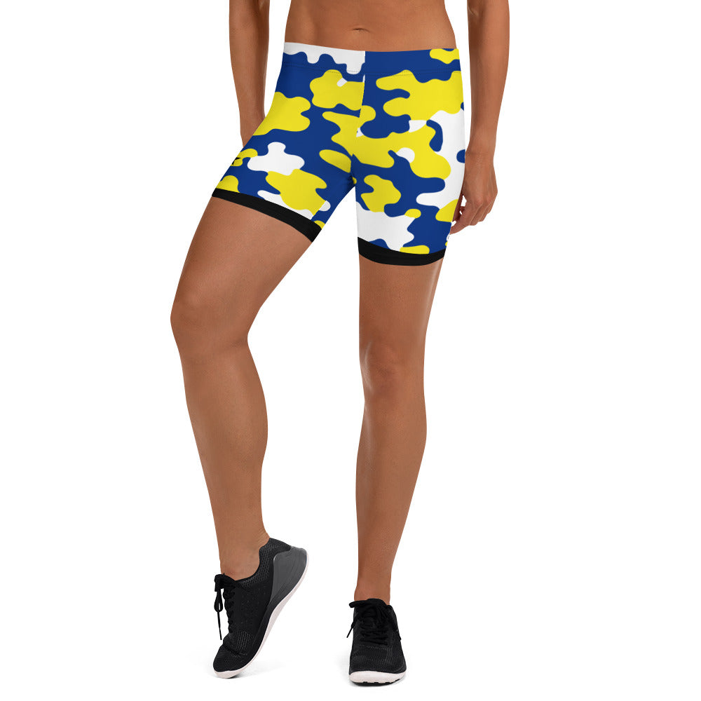 Curacao CAMO Shorts-Fete Massive