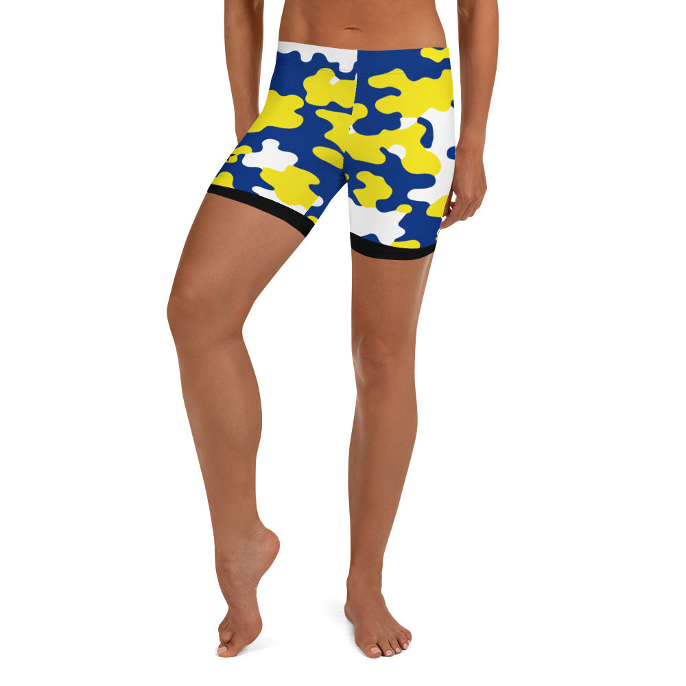 Curacao CAMO Shorts-Fete Massive