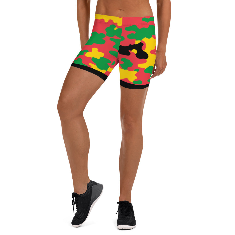 Guyana CAMO Shorts-Fete Massive