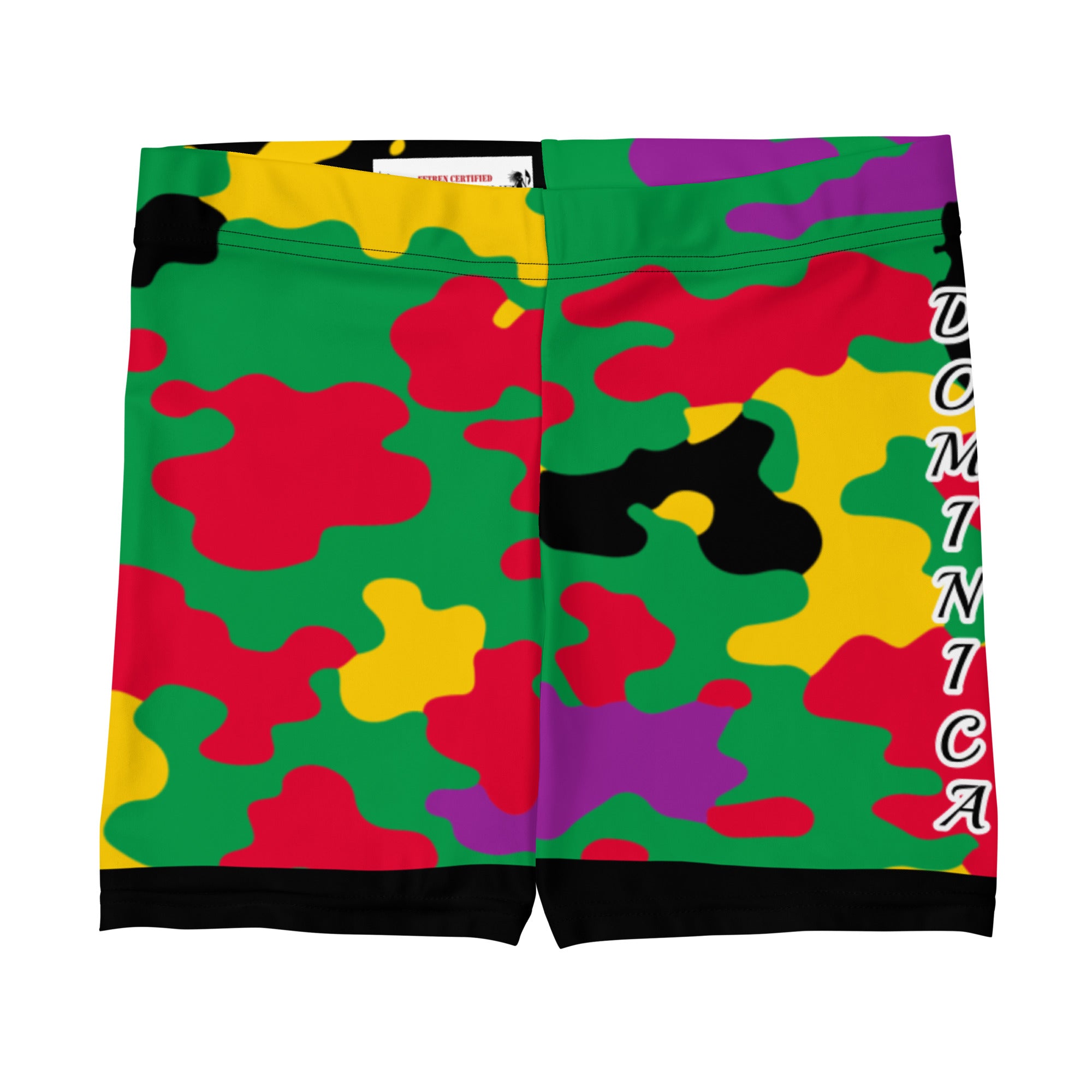 Dominica CAMO Shorts-Fete Massive