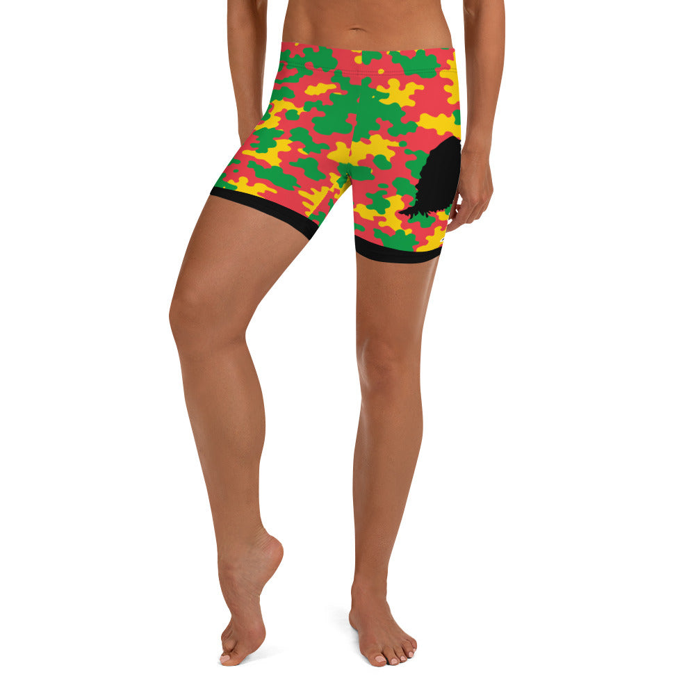 Grenada CAMO Shorts-Fete Massive