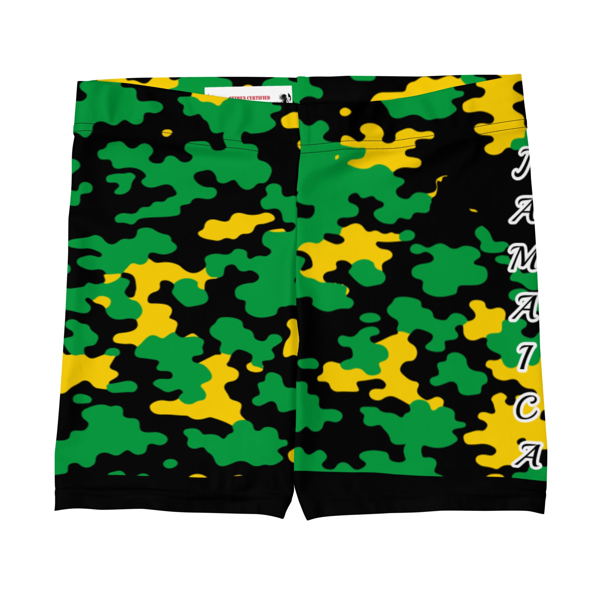 Jamaica CAMO Shorts-Fete Massive