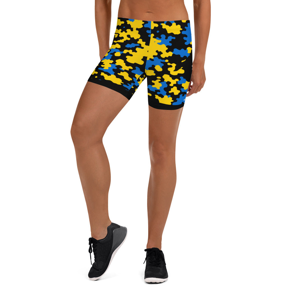 St. Lucia CAMO Shorts-Fete Massive