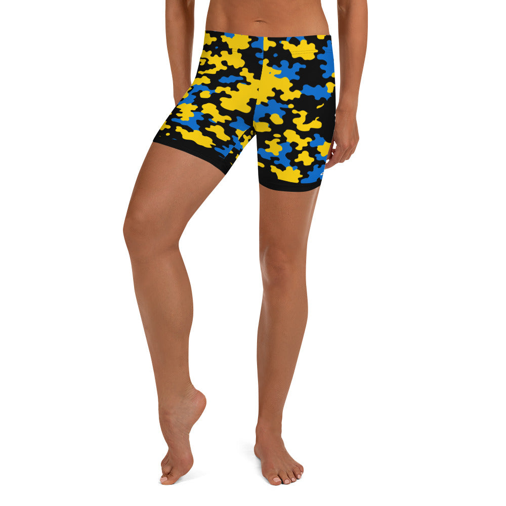 St. Lucia CAMO Shorts-Fete Massive