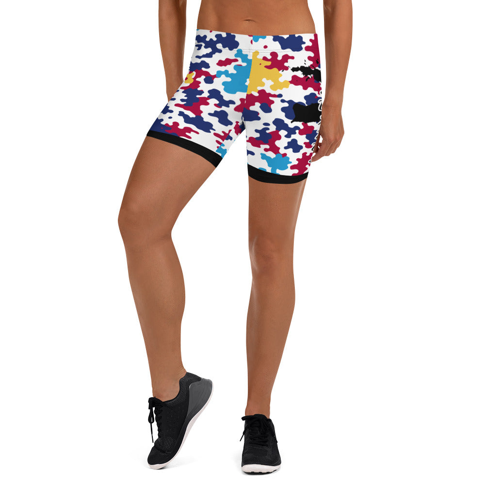 Virgin Islands CAMO Shorts-Fete Massive