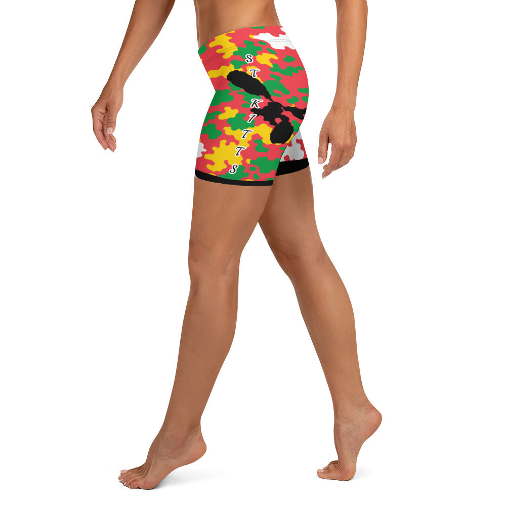 St. Kitts CAMO Shorts-Fete Massive