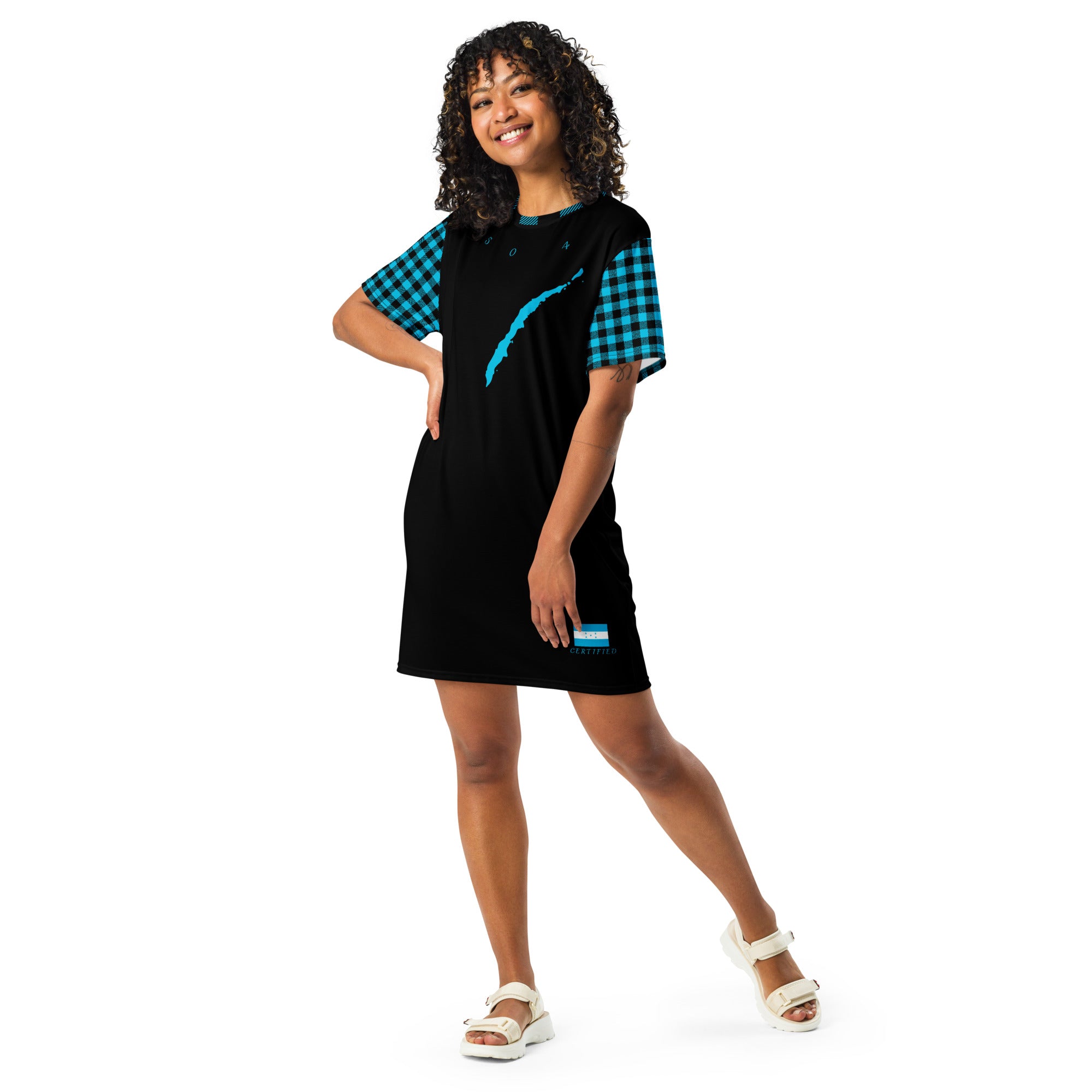 Roatan / Honduras T-shirt dress-Fete Massive