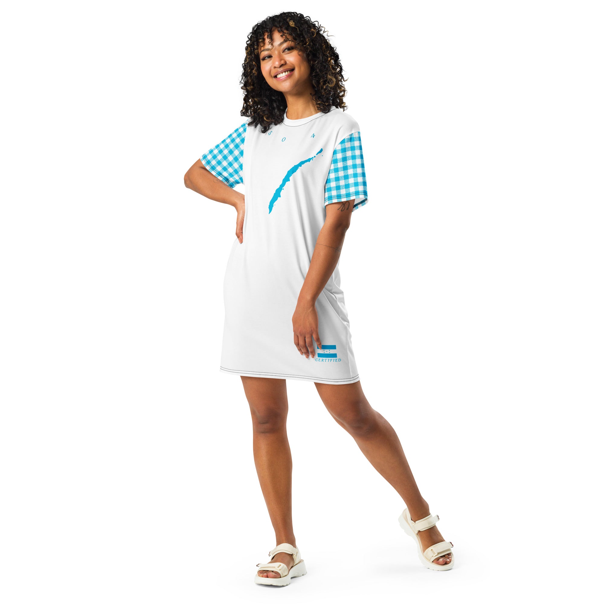 Roatan/Honduras T-shirt dress-Fete Massive