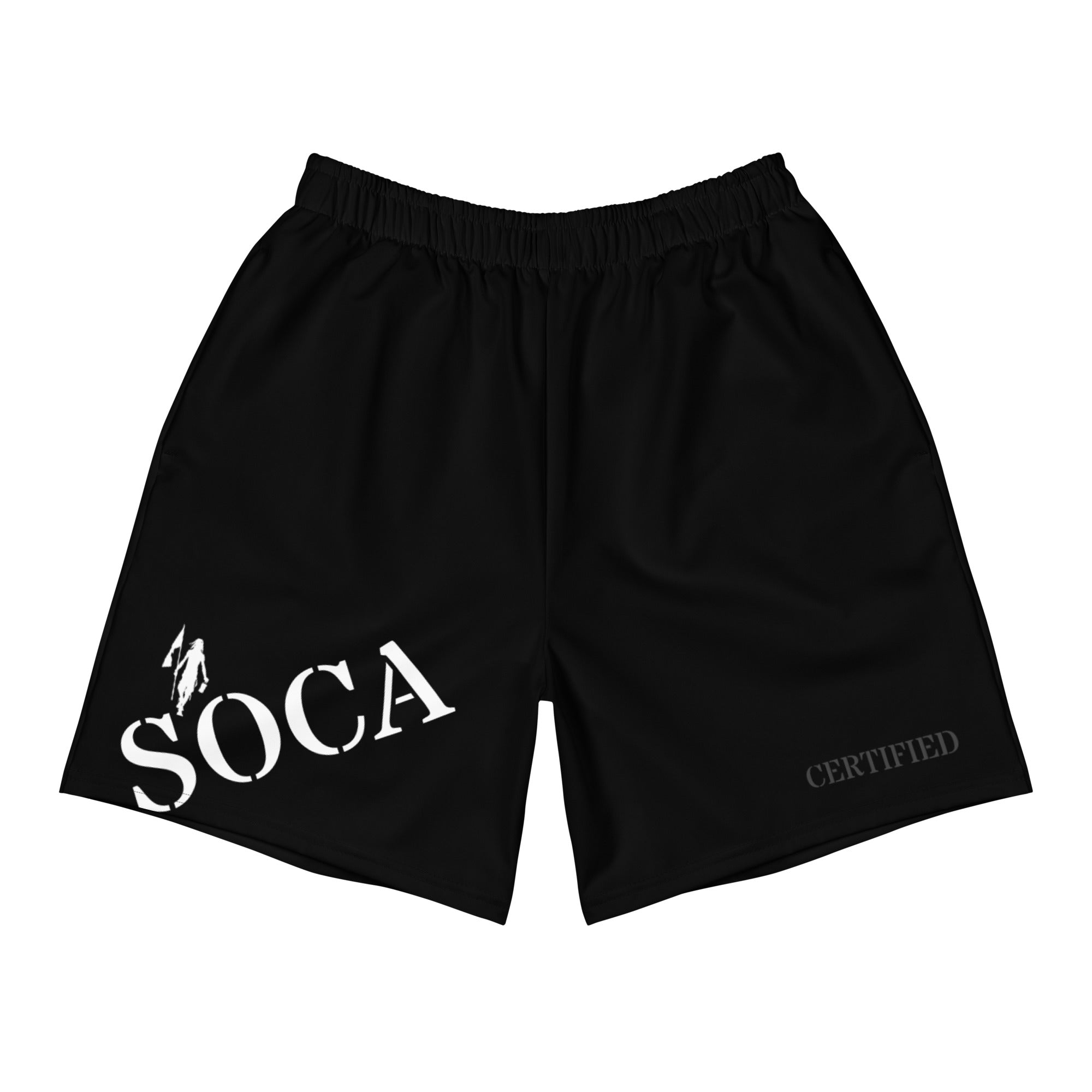 SOCA Certified Unisex Athletic Long Shorts-Fete Massive