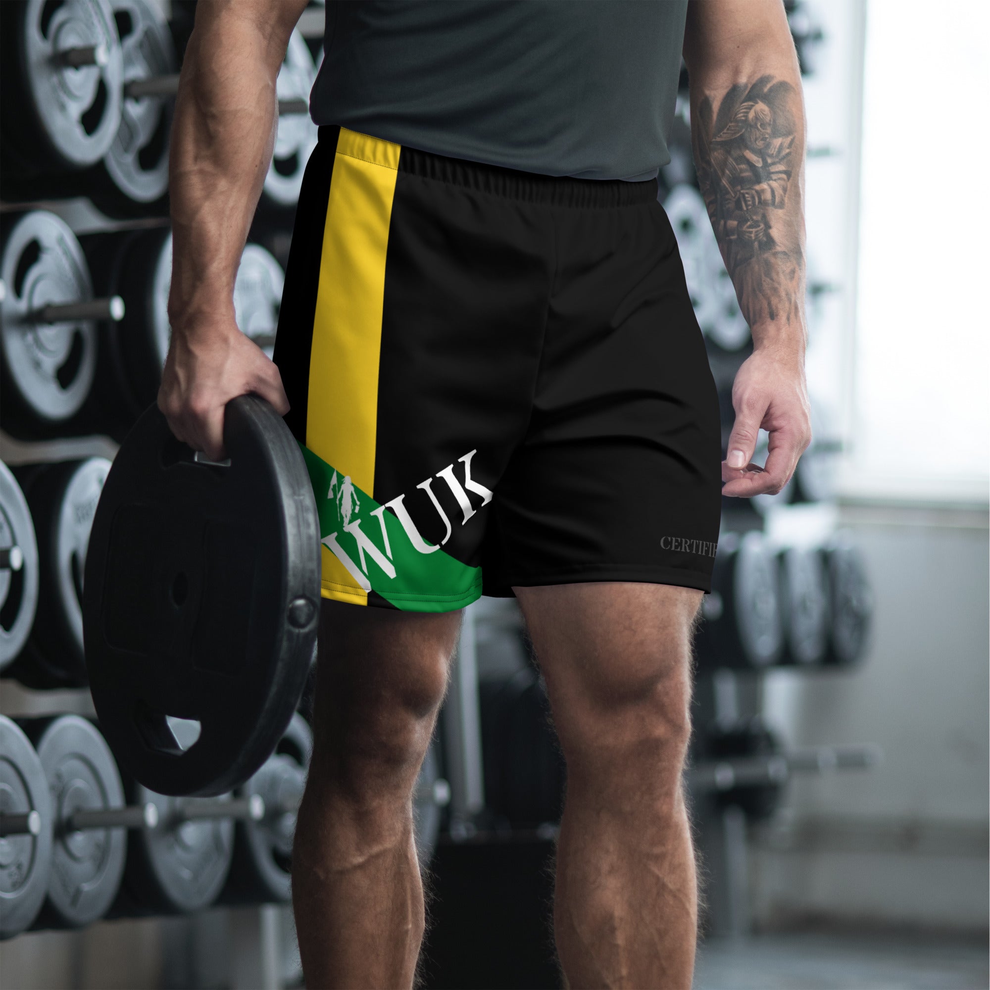 WUK certified Athletic Long Shorts-Fete Massive