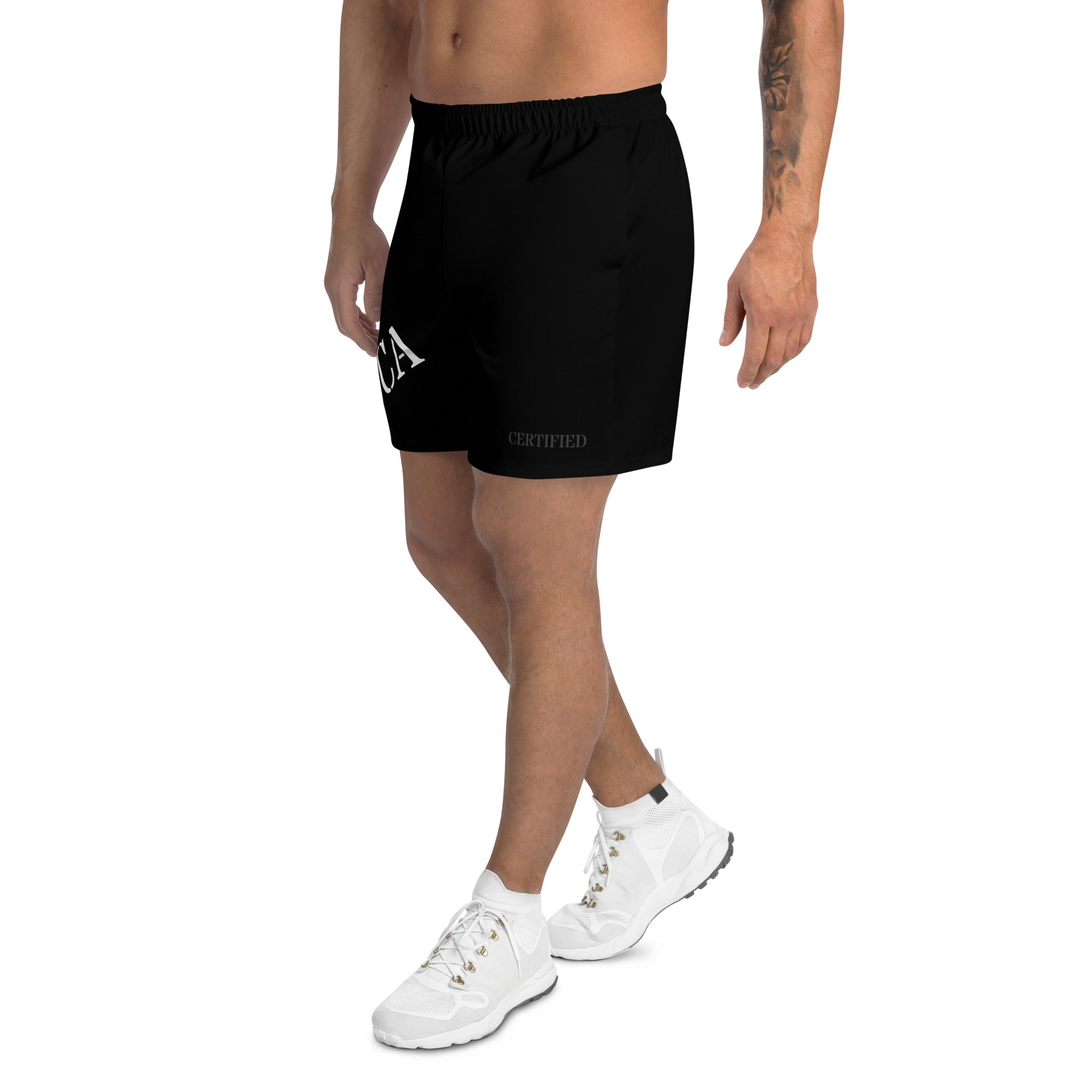 SOCA Certified Unisex Athletic Long Shorts-Fete Massive